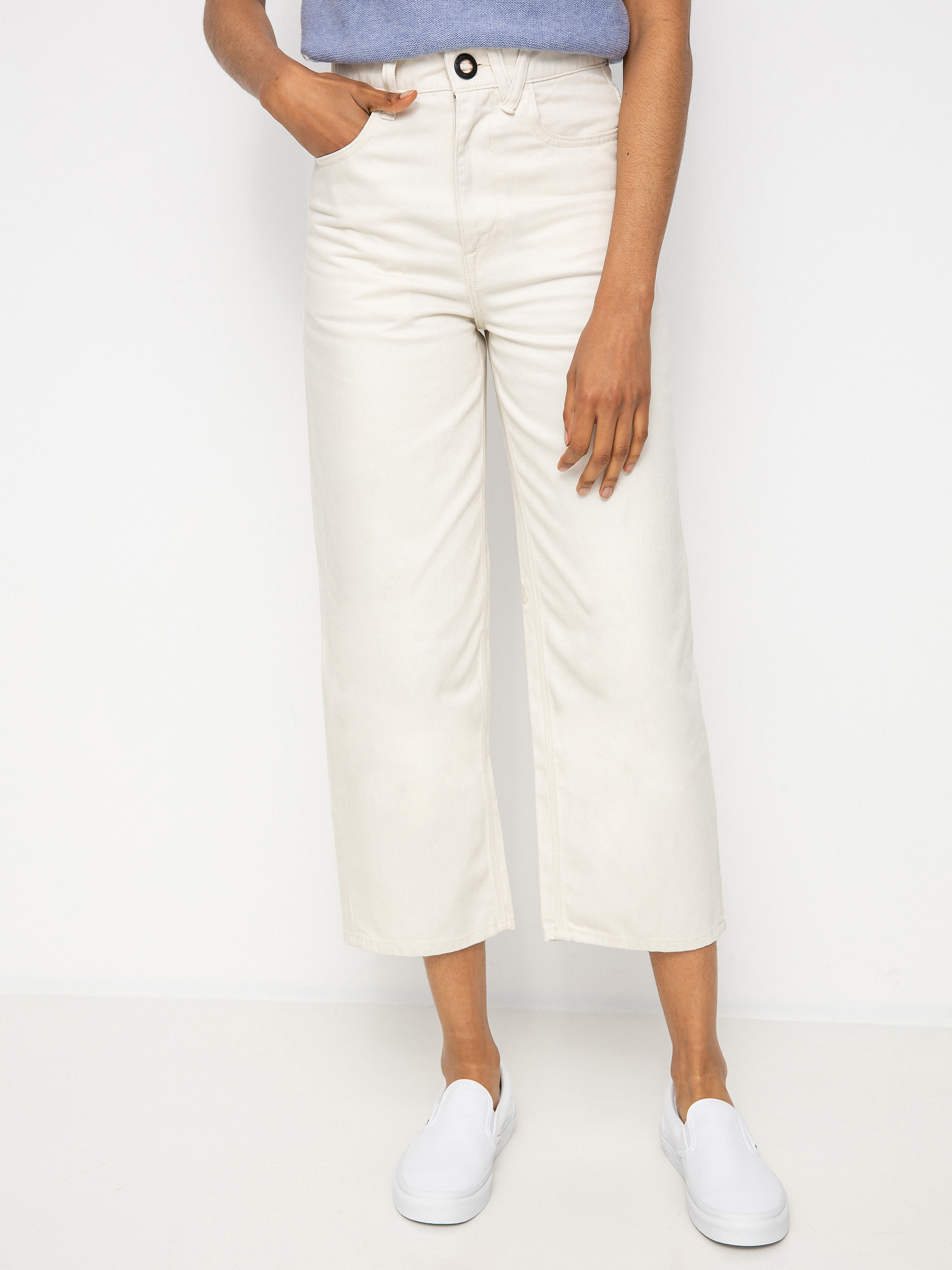 Volcom u041fu0430u043du0442u0430u043bu043eu043du0438 Weellow Denim Wmn (cloud)