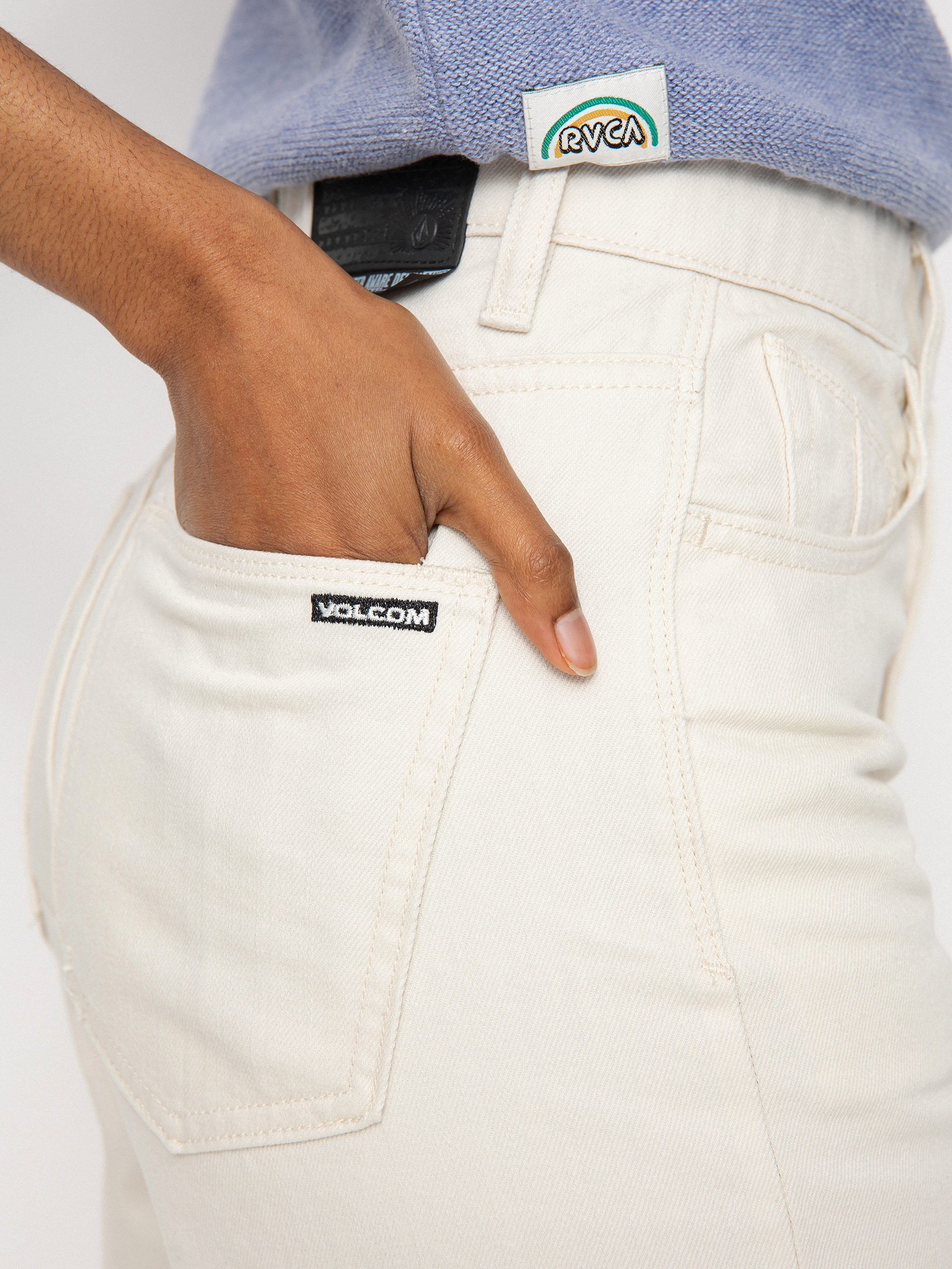 Volcom Панталони Weellow Denim Wmn (cloud)