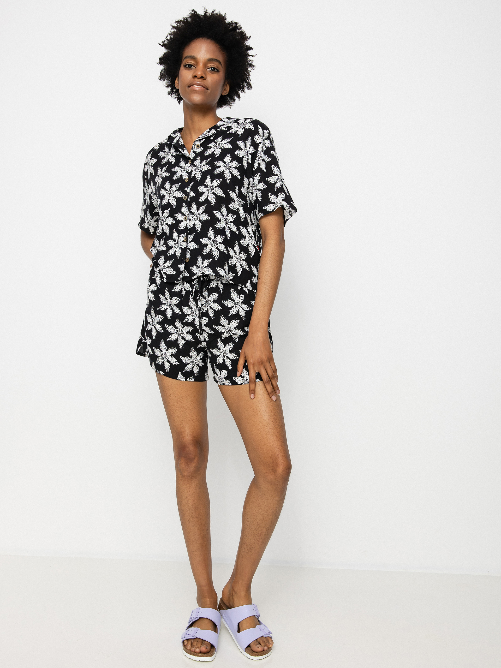 Quiksilver Риза X Stranger Things Upside Down Wmn