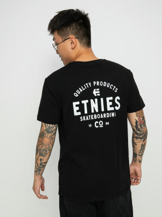 Etnies Тениска Skate Co (black /white)