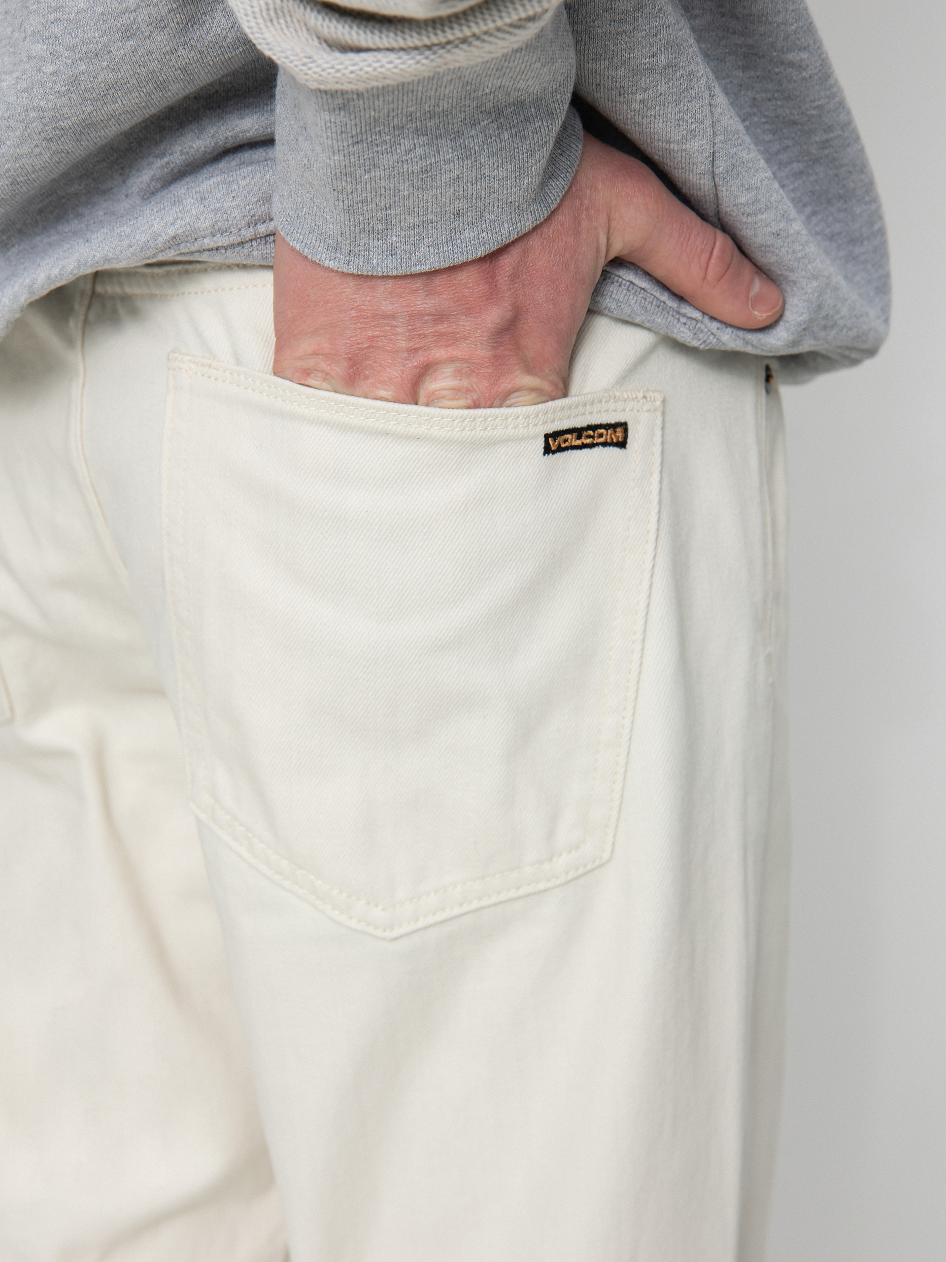 Volcom Панталони Modown Tapered Denim (whitecap grey)