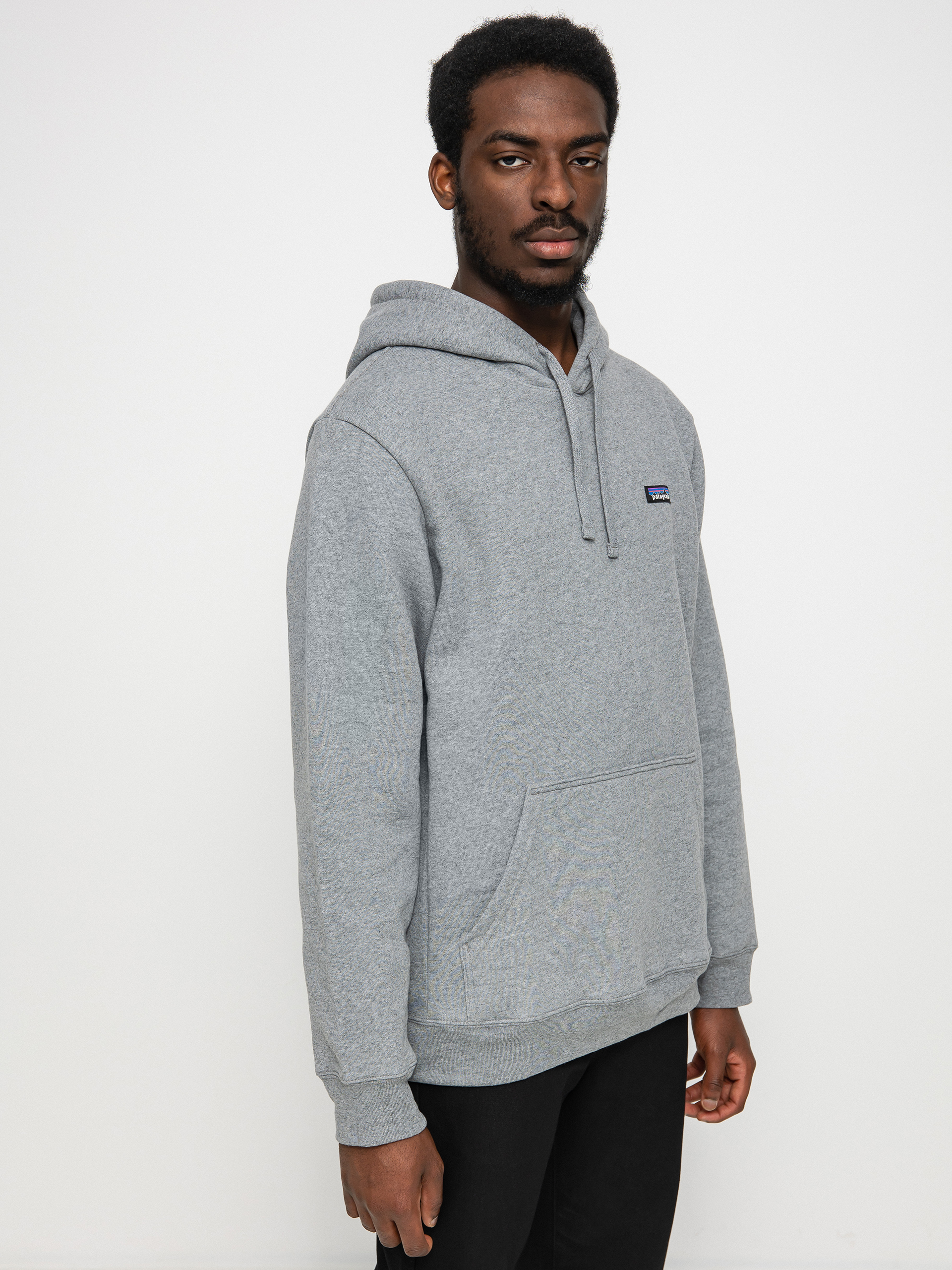 Суитшърт с качулка Patagonia Label Uprisal HD (gravel heather)