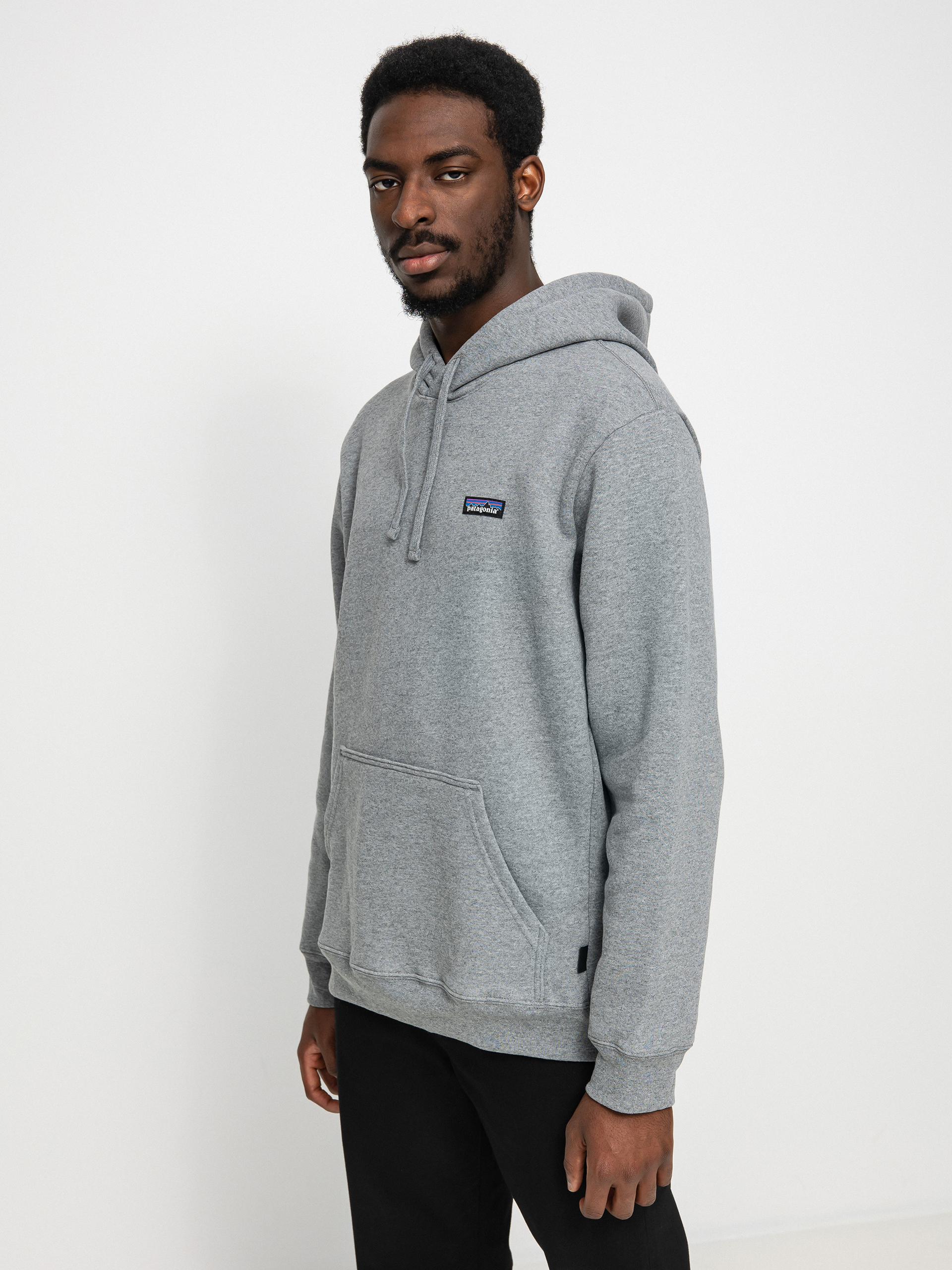 Суитшърт с качулка Patagonia Label Uprisal HD (gravel heather)