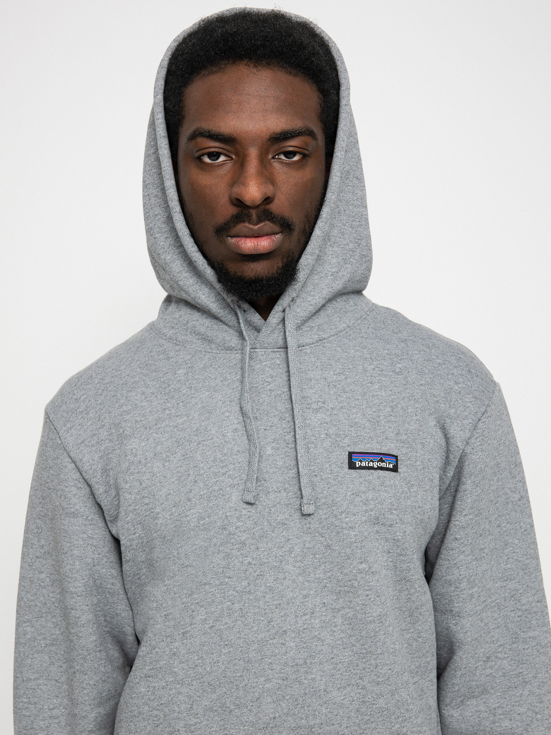 Суитшърт с качулка Patagonia Label Uprisal HD (gravel heather)