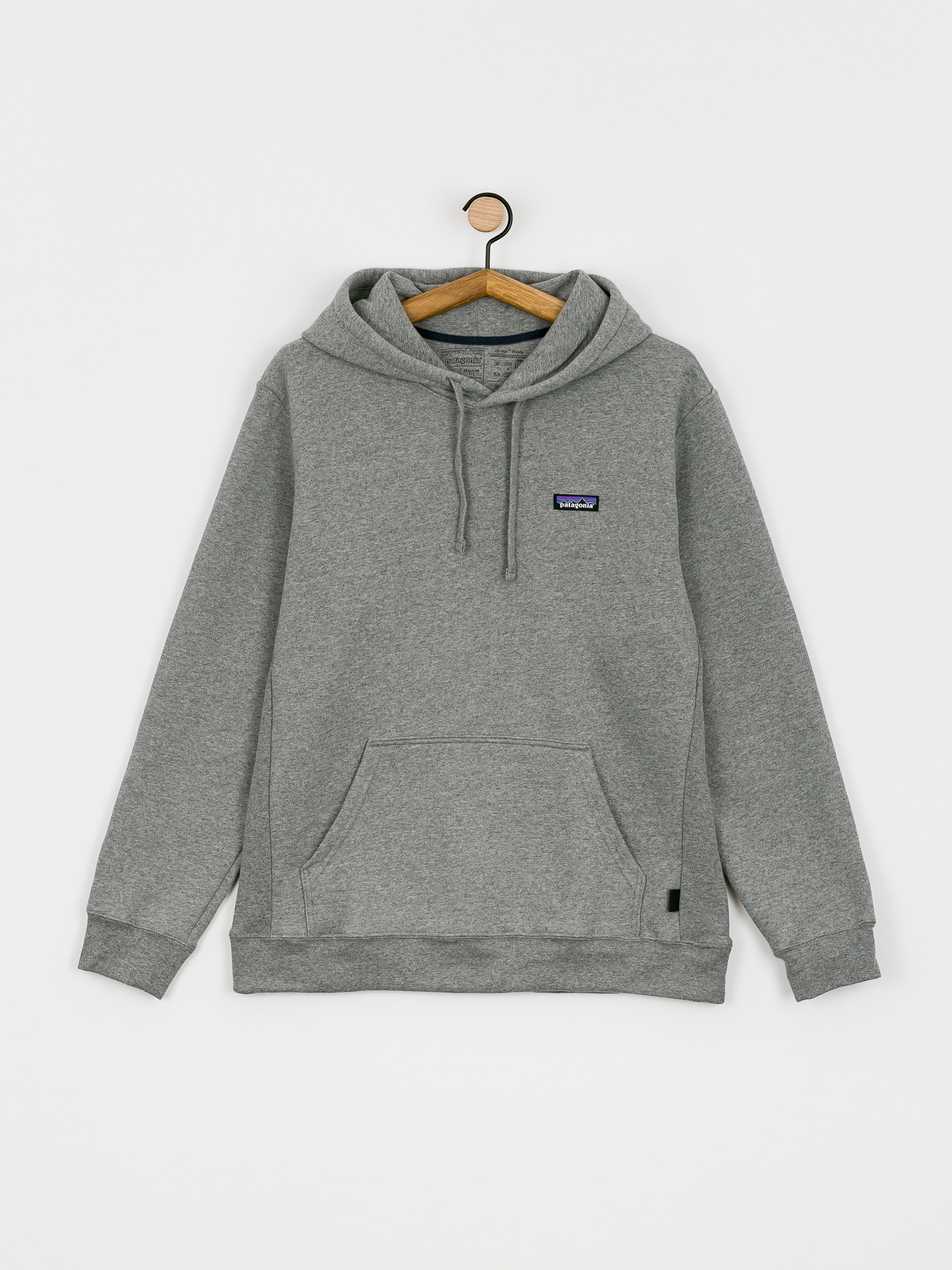 Суитшърт с качулка Patagonia Label Uprisal HD (gravel heather)