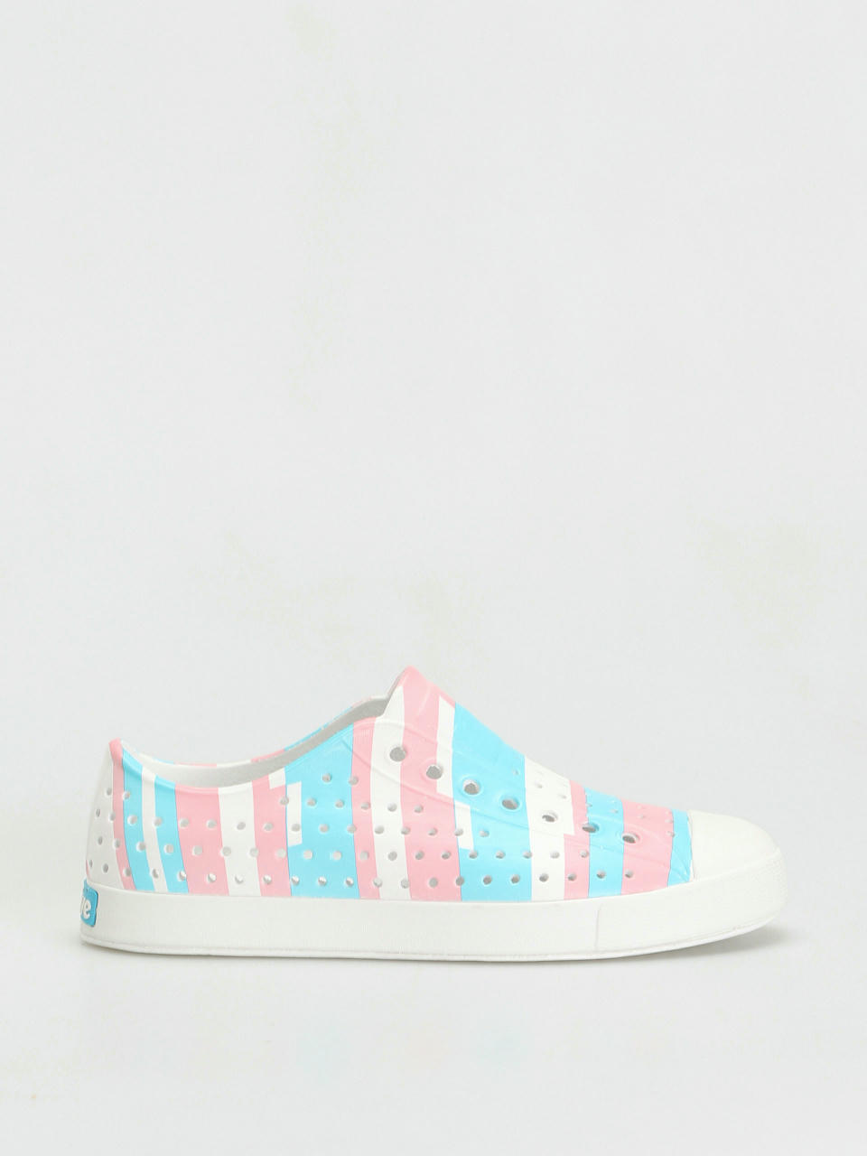 Native Обувки Jefferson Print (shell white/shell white/pastel multi stripe)