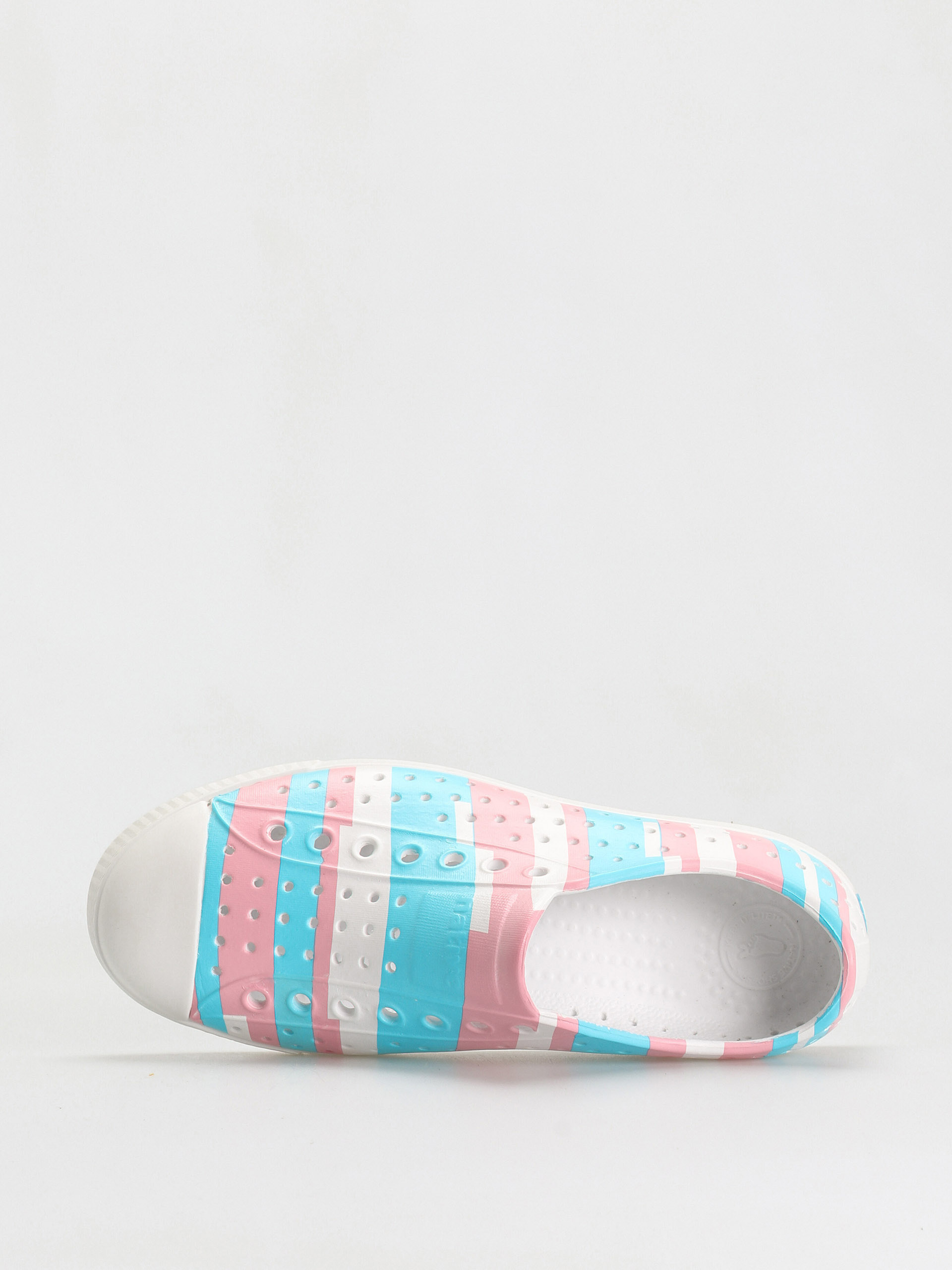 Native Обувки Jefferson Print (shell white/shell white/pastel multi stripe)
