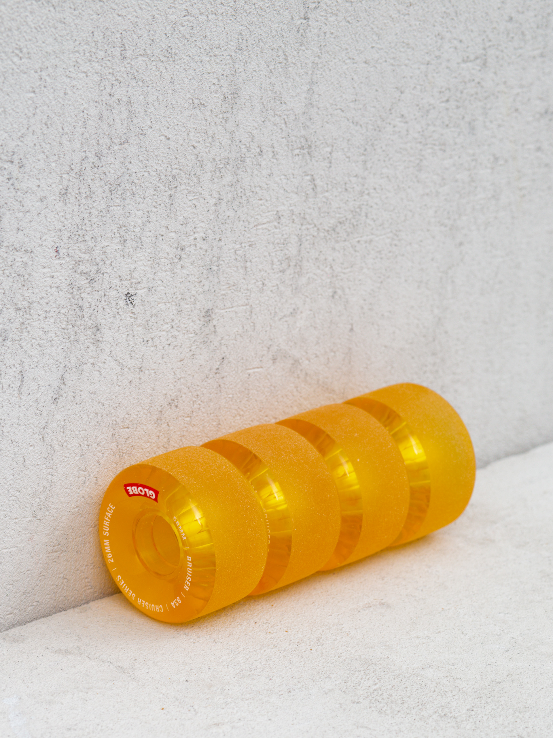 Колелца Globe Bruiser (clear honey)