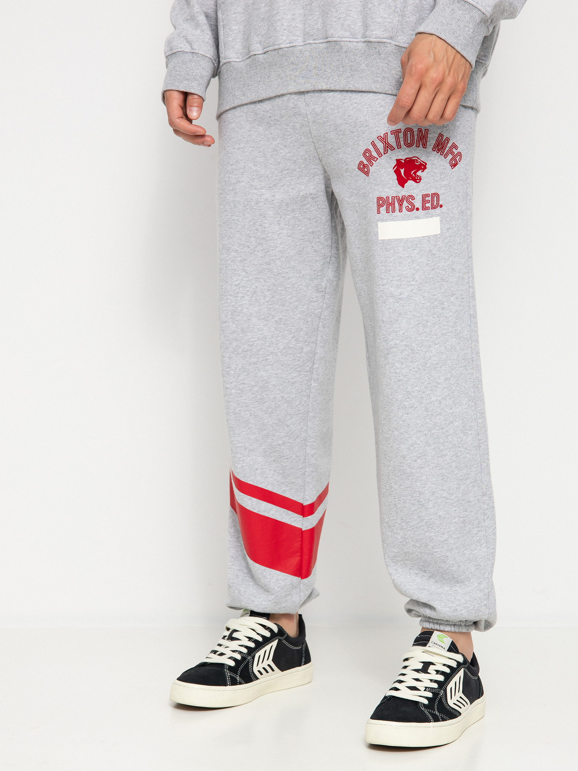 Brixton Панталони Phys. Ed. Sweatpant (heather grey)