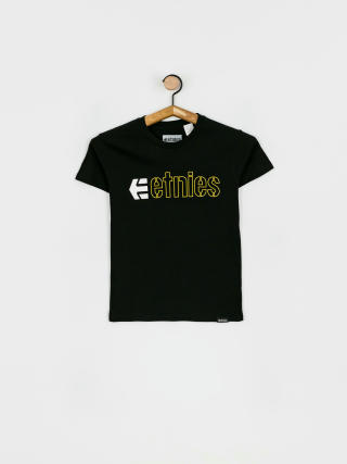 Etnies Тениска Kids Ecorp JR (black/white/yellow)