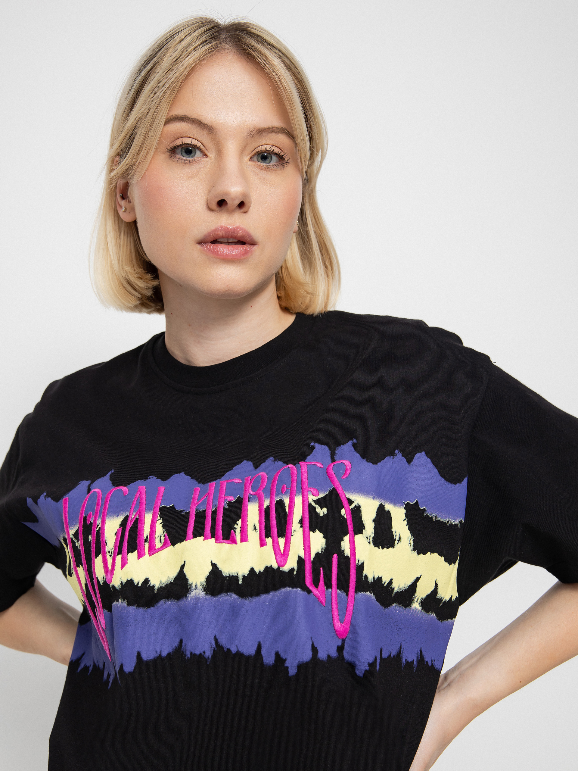 Local Heroes Тениска Lh Fantasy Wmn (off black)