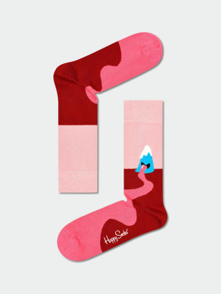 Happy Socks Чорапи Mountain High (pink)