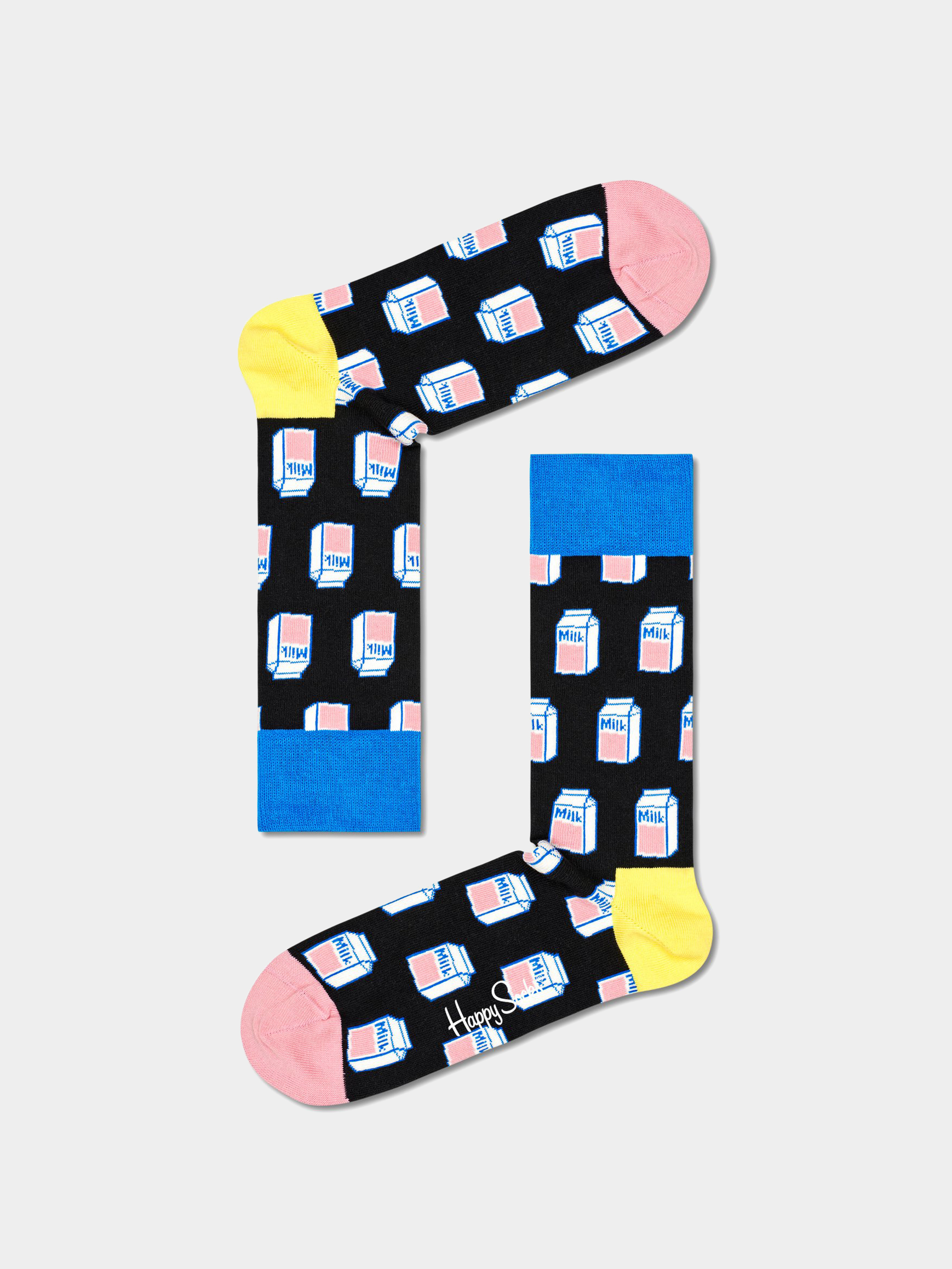 Happy Socks Чорапи Milk (black)