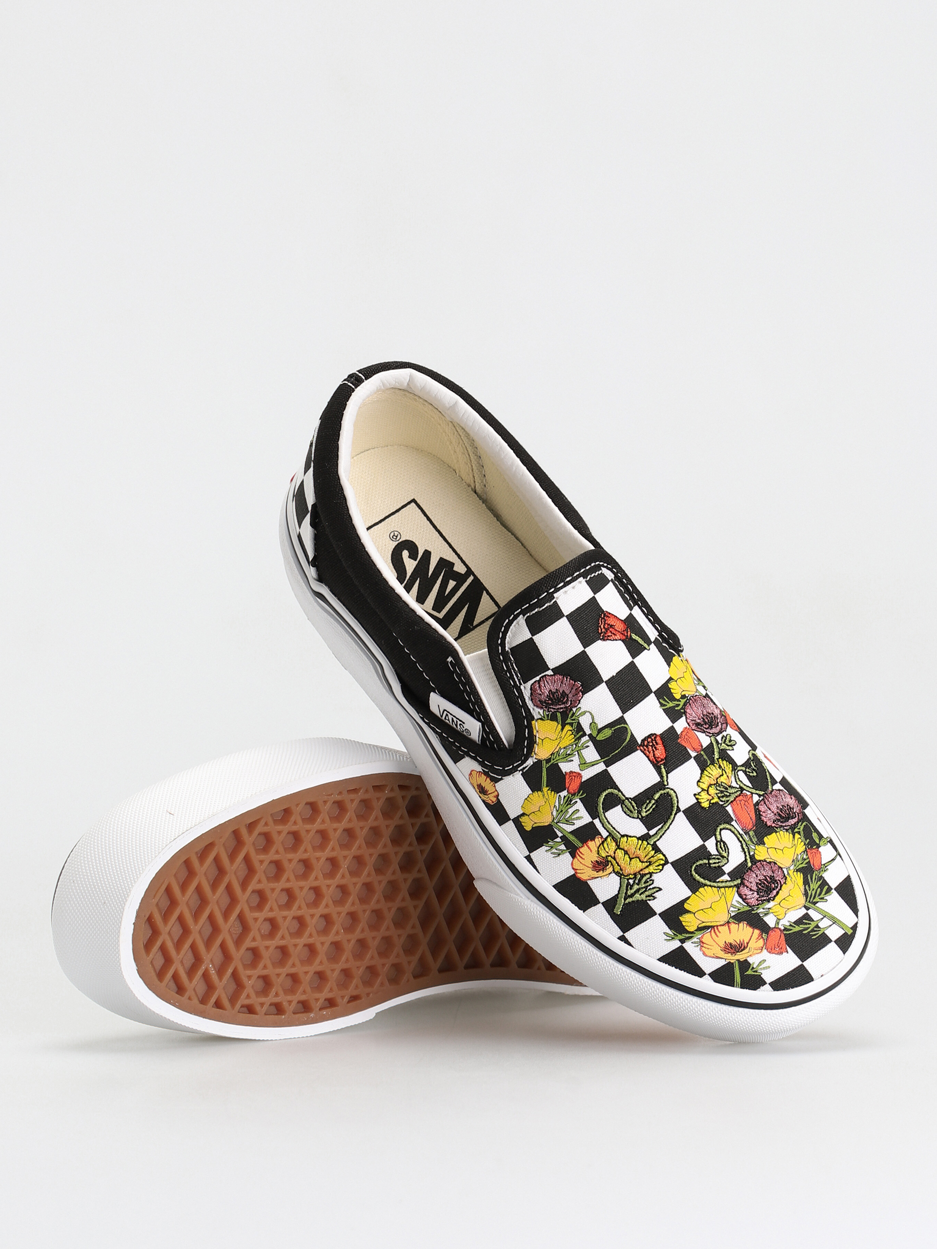 poppy checkerboard black multi