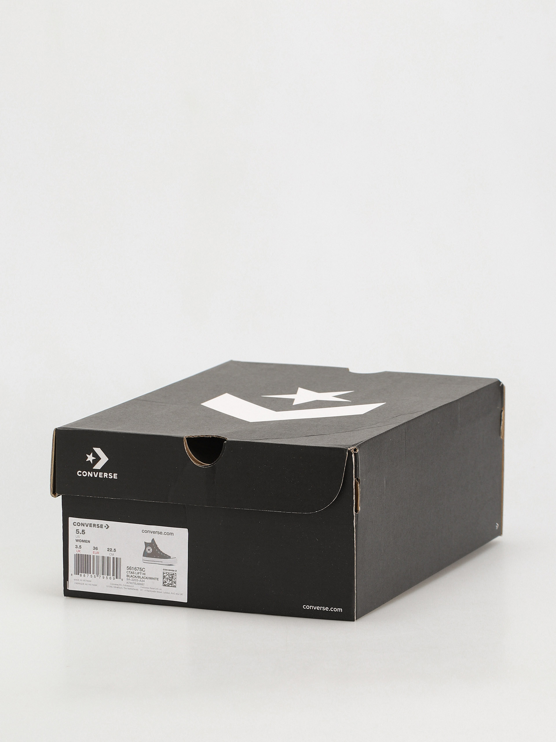 Converse Кецове Chuck Taylor All Star Lift Hi Wmn (black/black/white)