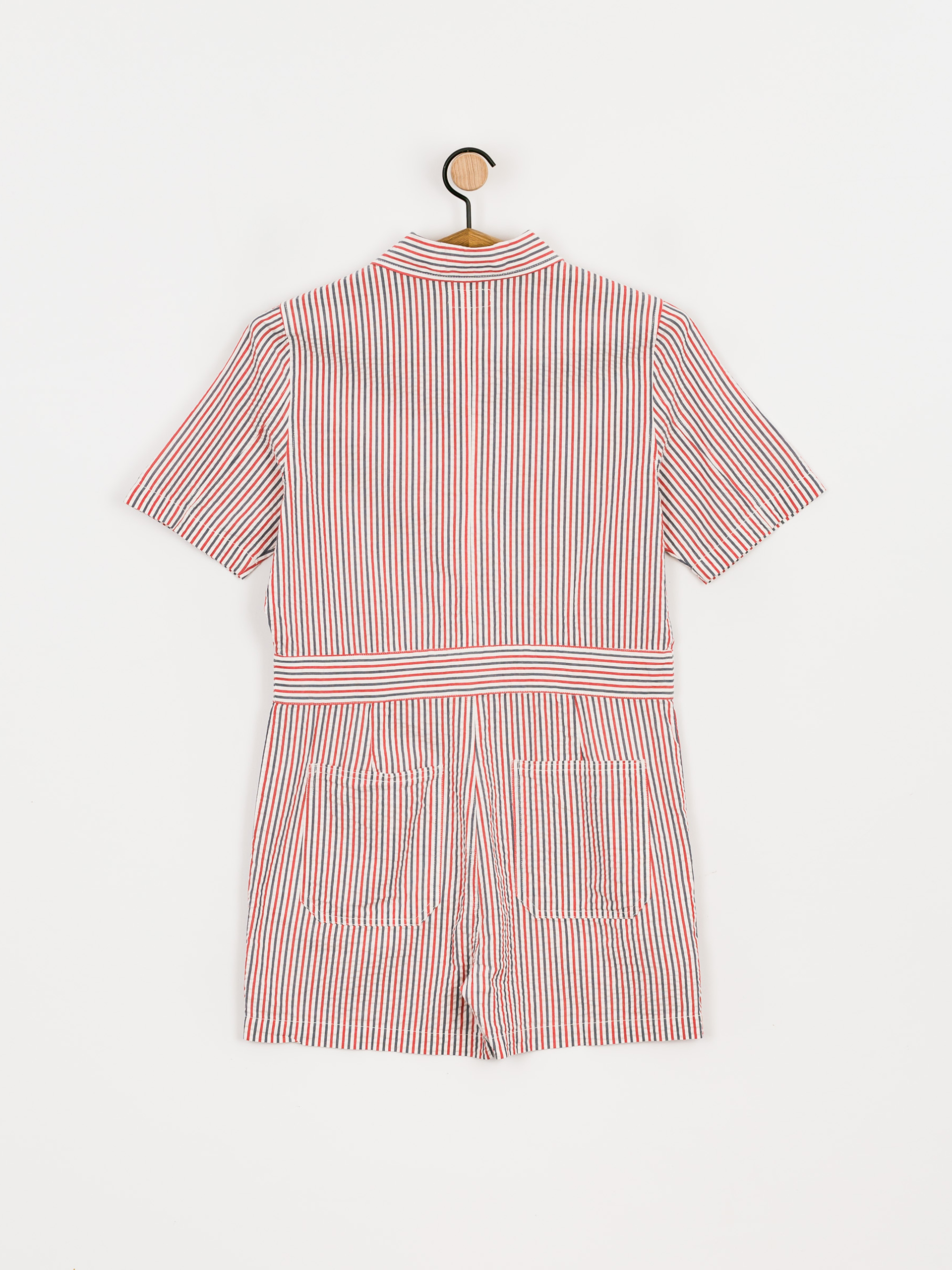 Дамски Brixton комбинезон Mersey Short Coverall (coverall stripe)