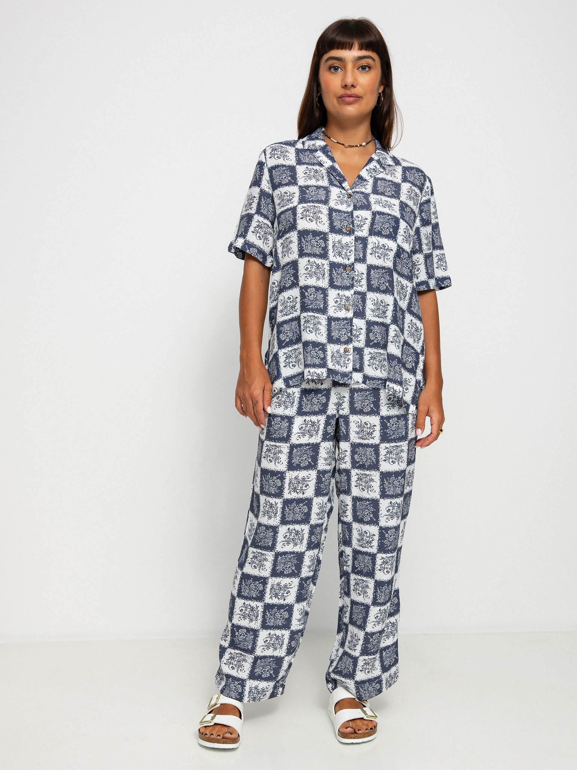 Brixton Панталони Patchwork Crop Pant Wmn