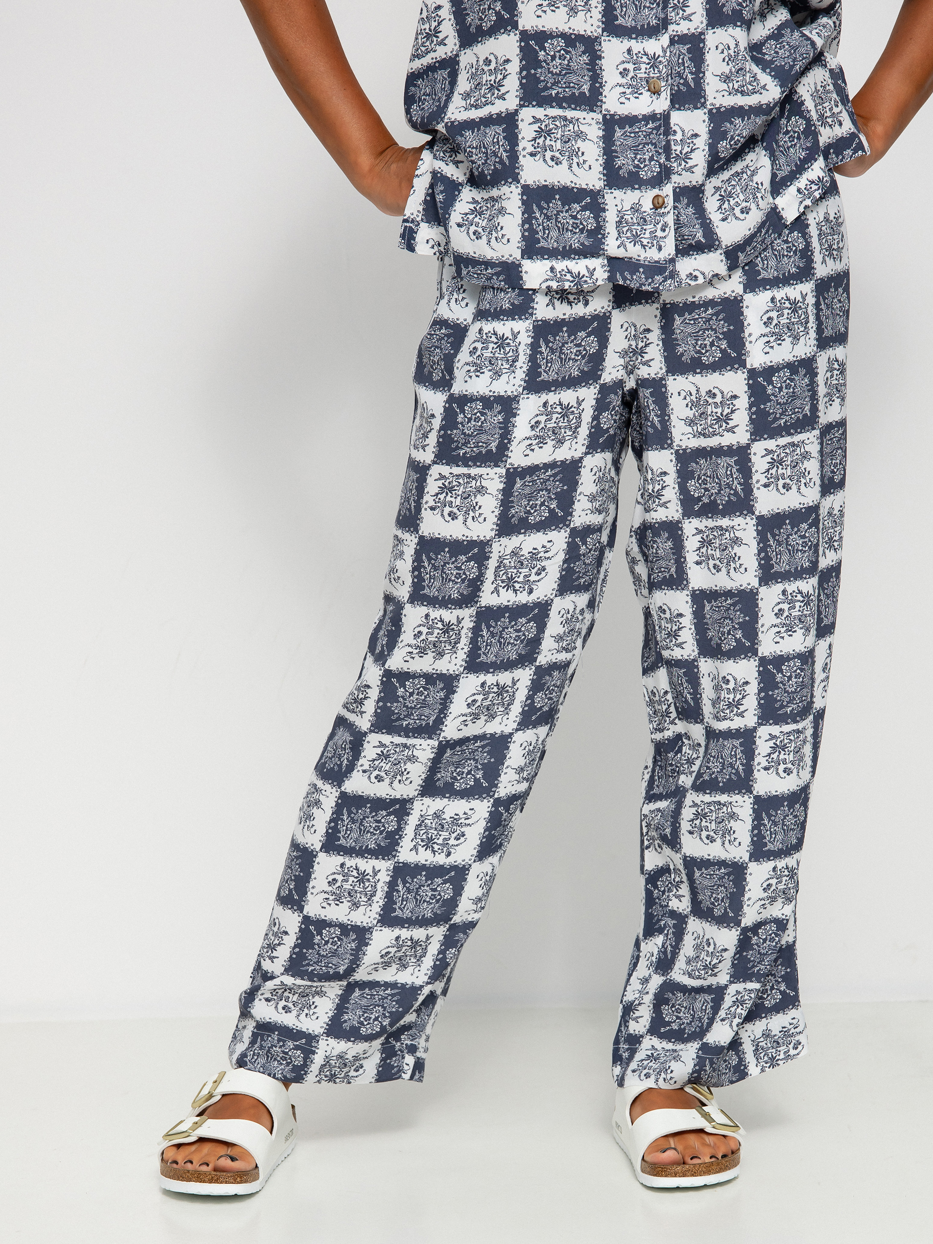 Brixton Панталони Patchwork Crop Pant Wmn (joe blue)