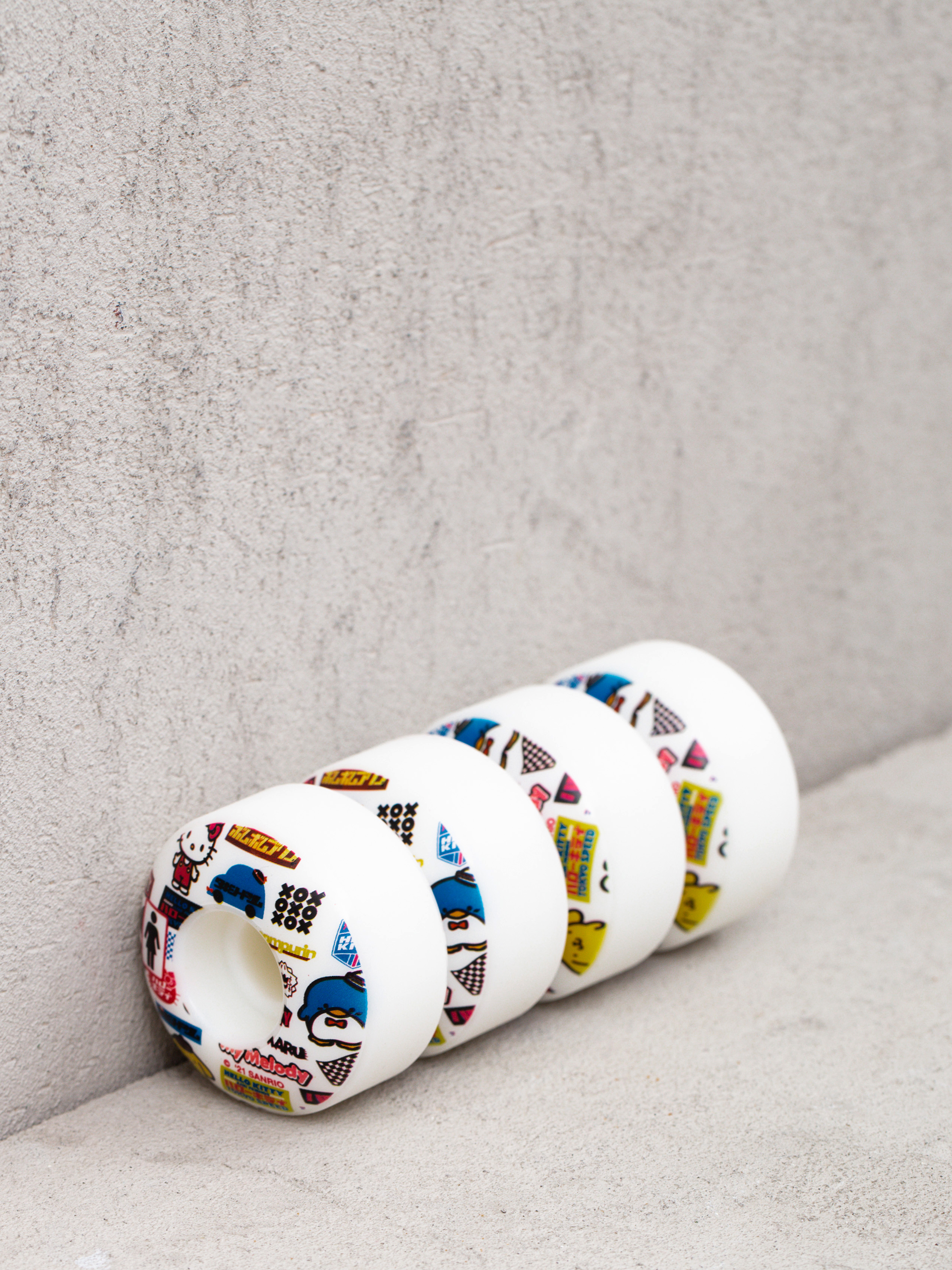 Girl Skateboard Колелца Sanrio Tokyo Speed Staple (white/multi)