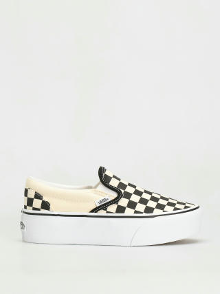 Vans Обувки Classic Slip On Stackform (checkerboard black/classic white)