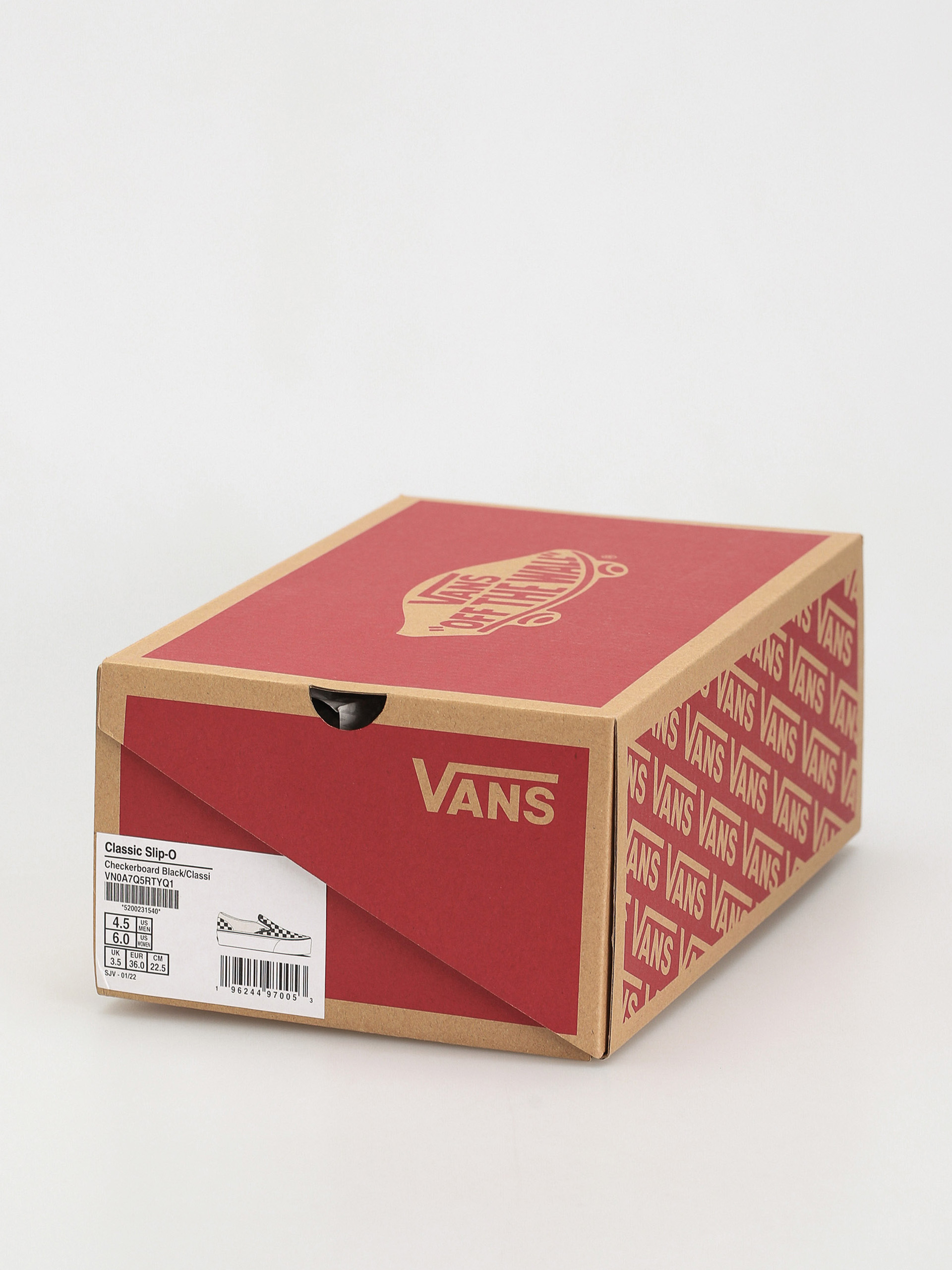 Vans Обувки Classic Slip On Stackform (checkerboard black/classic white)