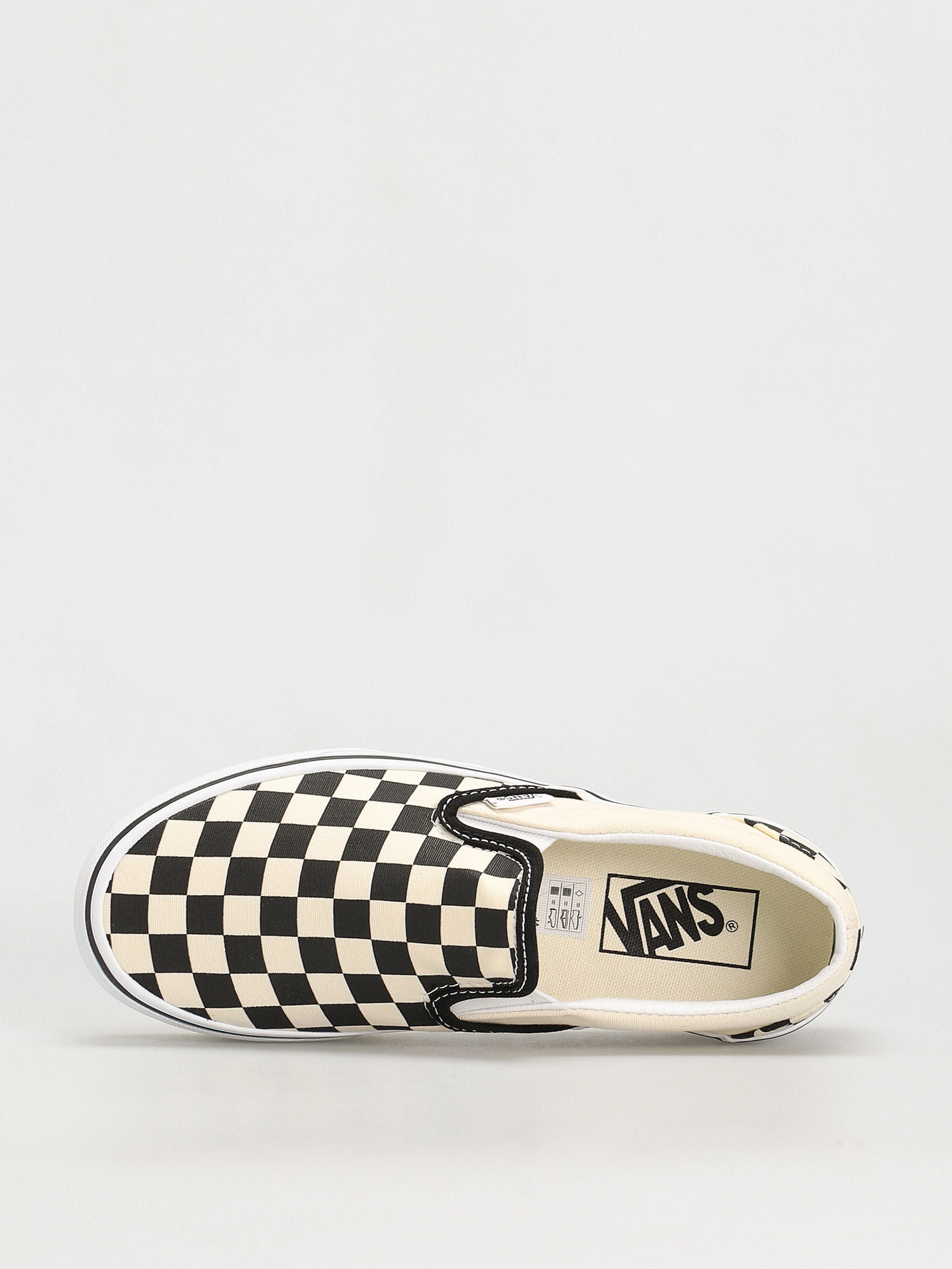 Vans Обувки Classic Slip On Stackform (checkerboard black/classic white)