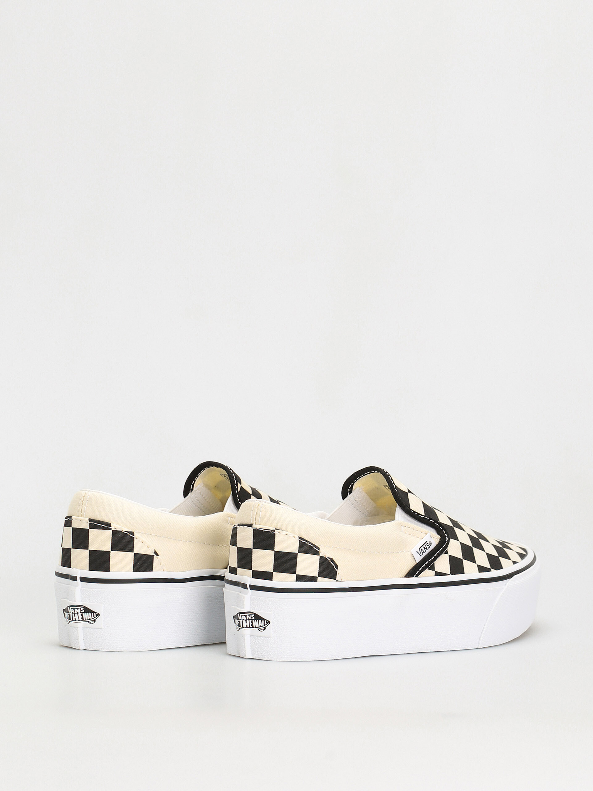 Vans Обувки Classic Slip On Stackform (checkerboard black/classic white)