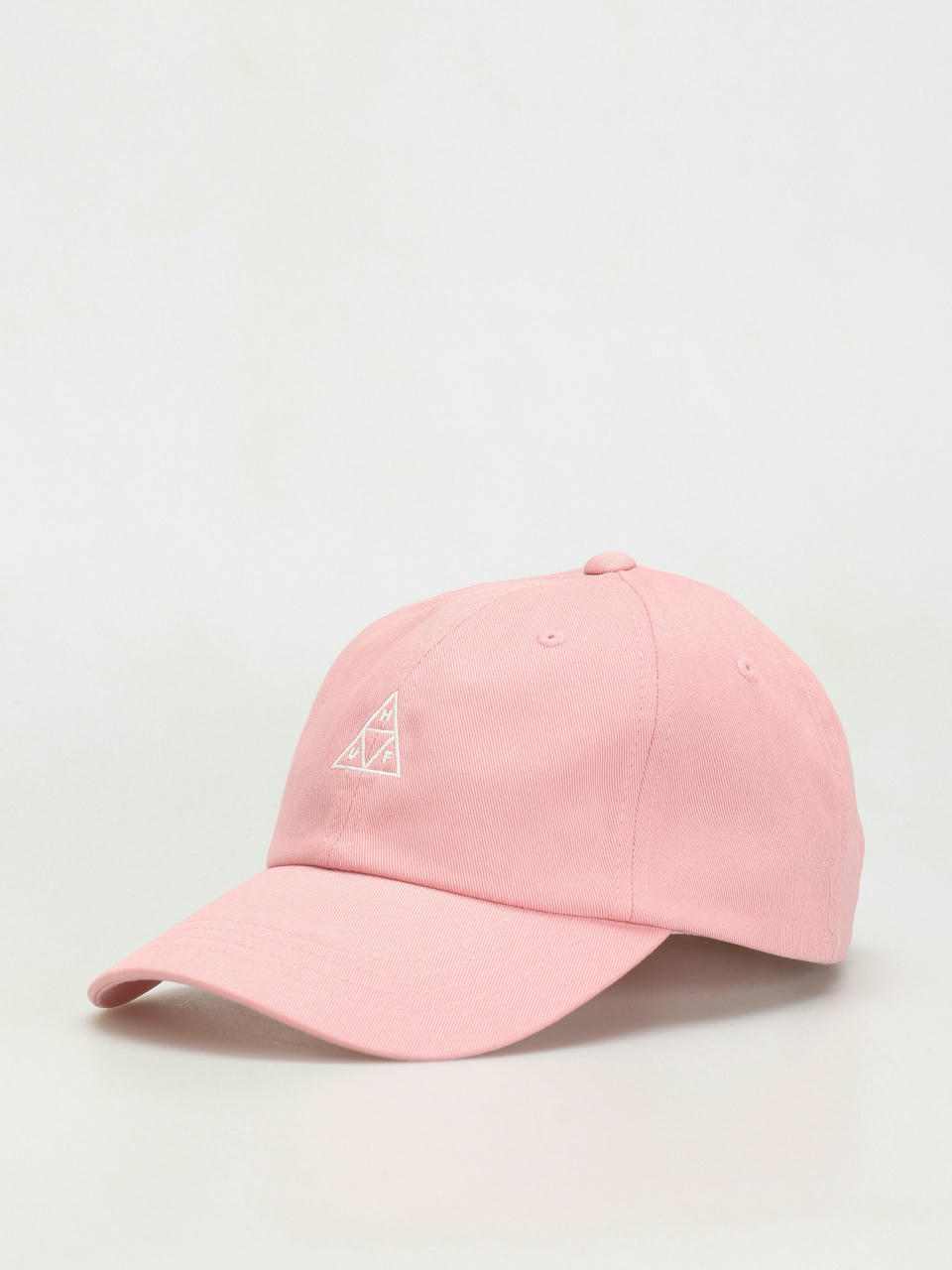 HUF Шапка с козирка Essentials Triple Triangle Logo CV 6 Panel (coral pink)