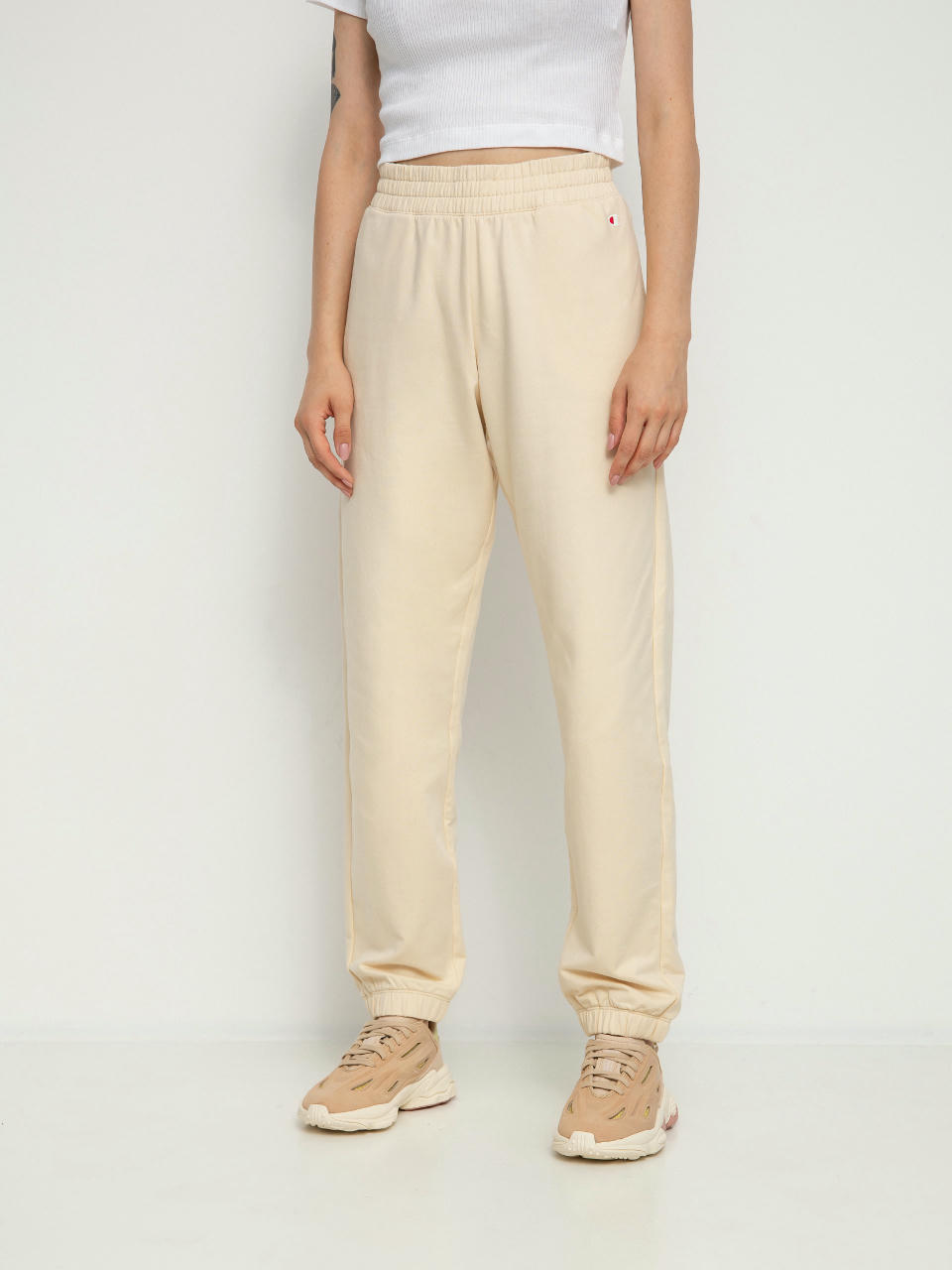 Champion Legacy Панталони Elastic Cuff Pants 115929 Wmn (cha)