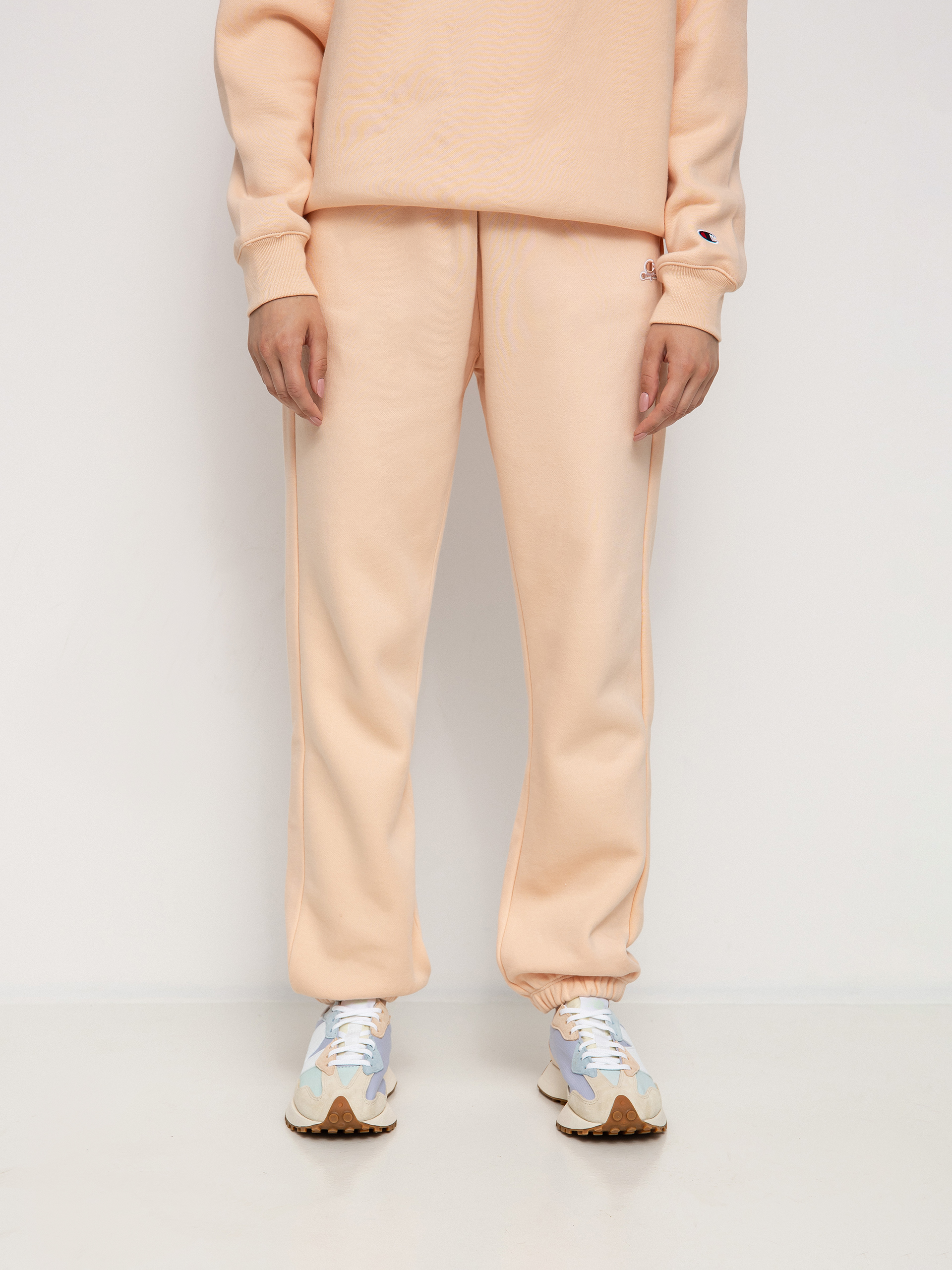 Champion Панталони Elastic Cuff Pants 115487 Wmn (spv)