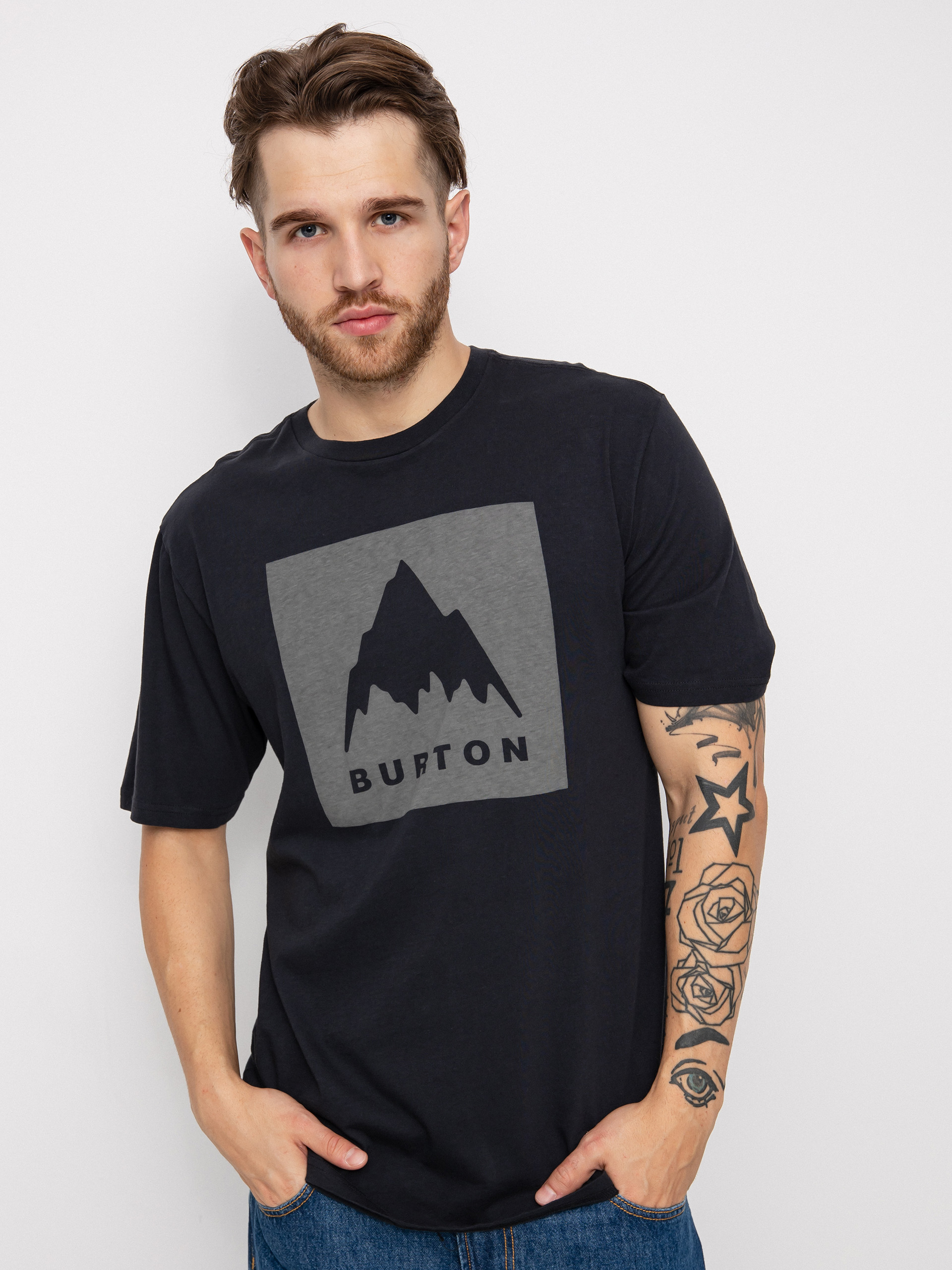 Тениска Burton Classic Mtn Hgh (true black)