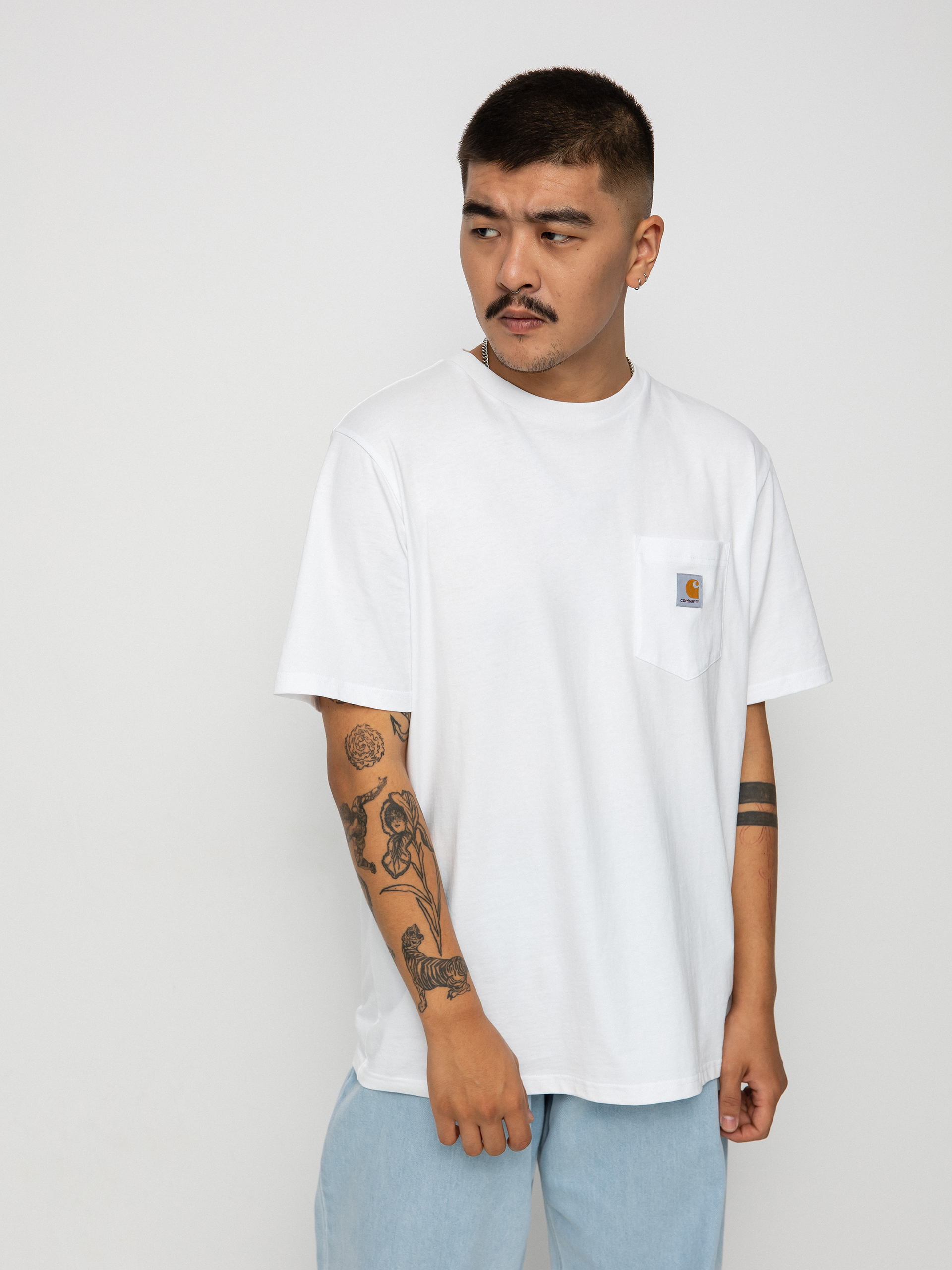 Carhartt WIP Тениска Pocket (white)