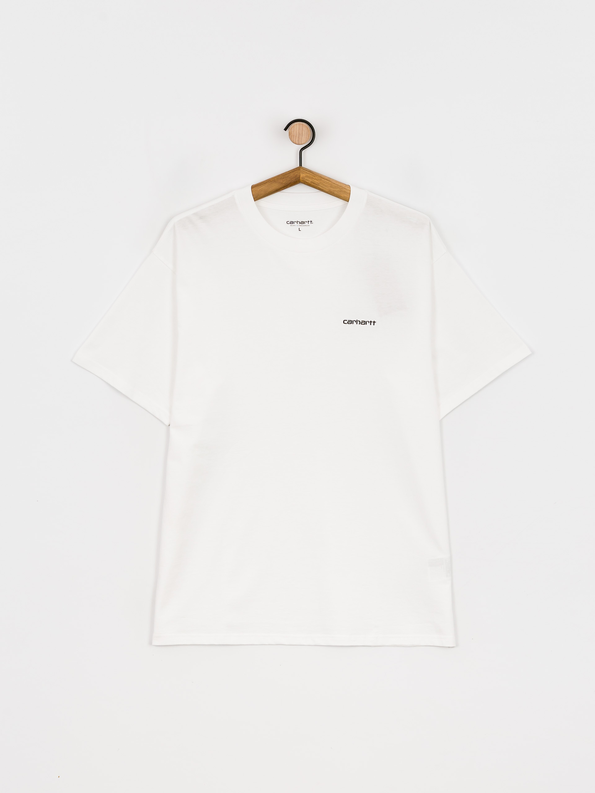 Carhartt WIP Тениска Script Embroidery (white/black)