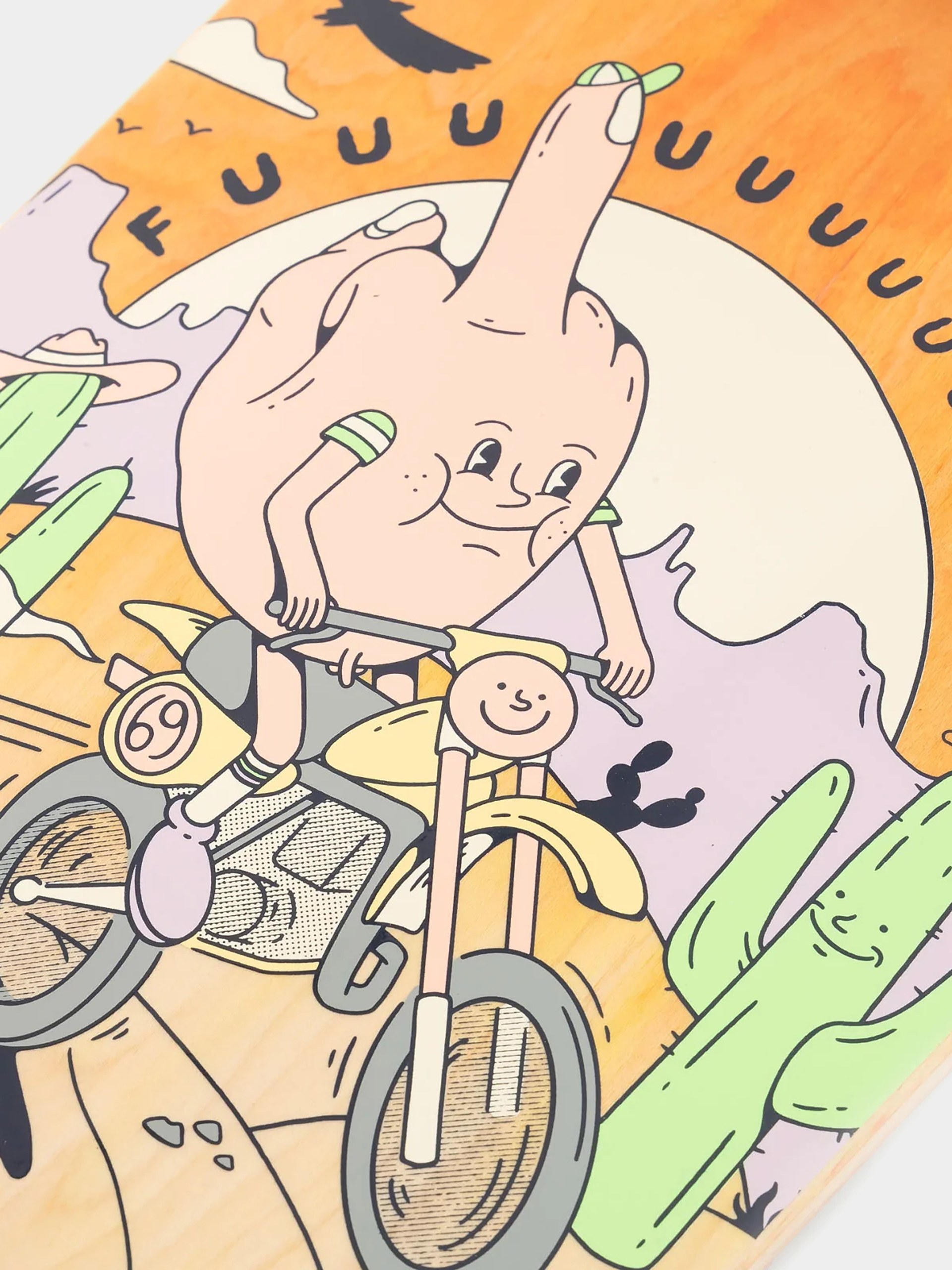 Landyachtz Скейтборд Atv Ditch Life (moto fun)