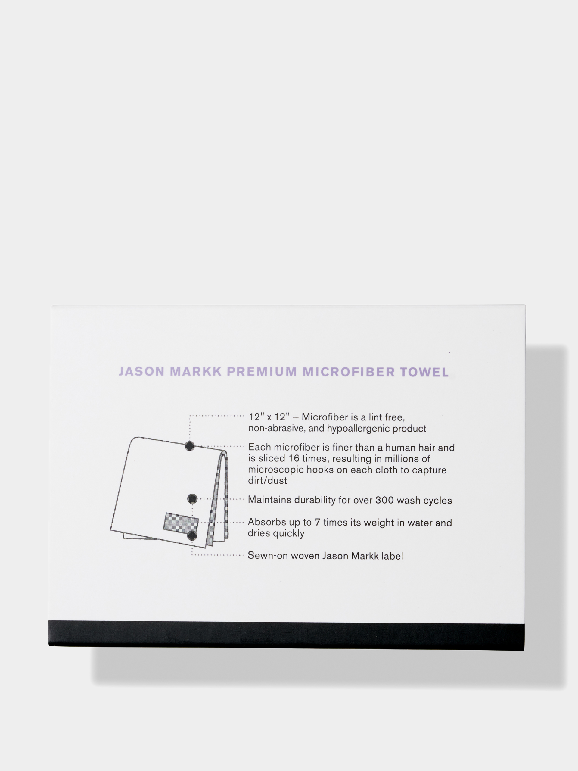 Jason Markk Akcesoria Ręcznik Premium Microfiber (white)