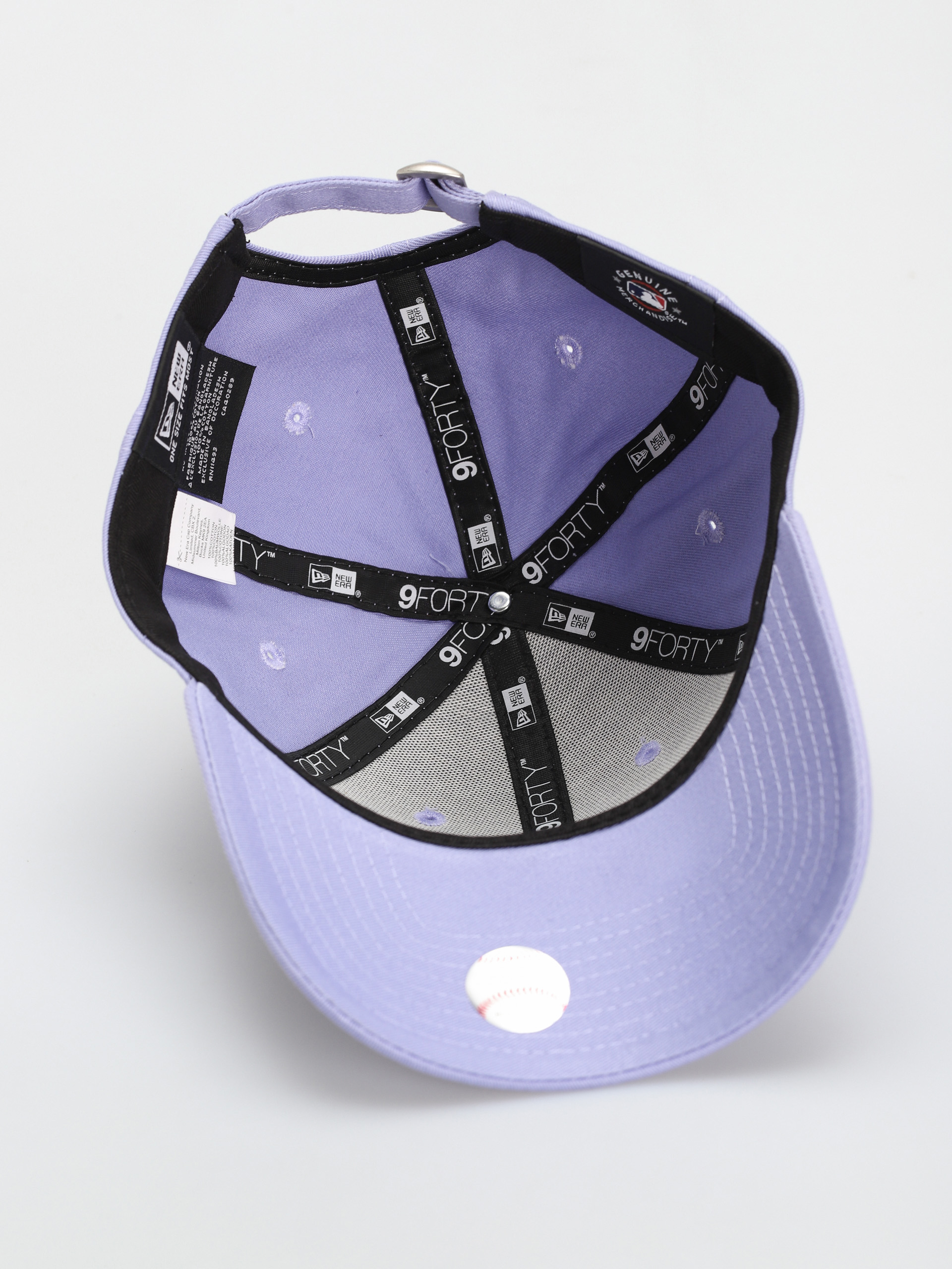 New Era Шапка с козирка League Essential 9Forty New York Yankess Wmn (lavender/white)