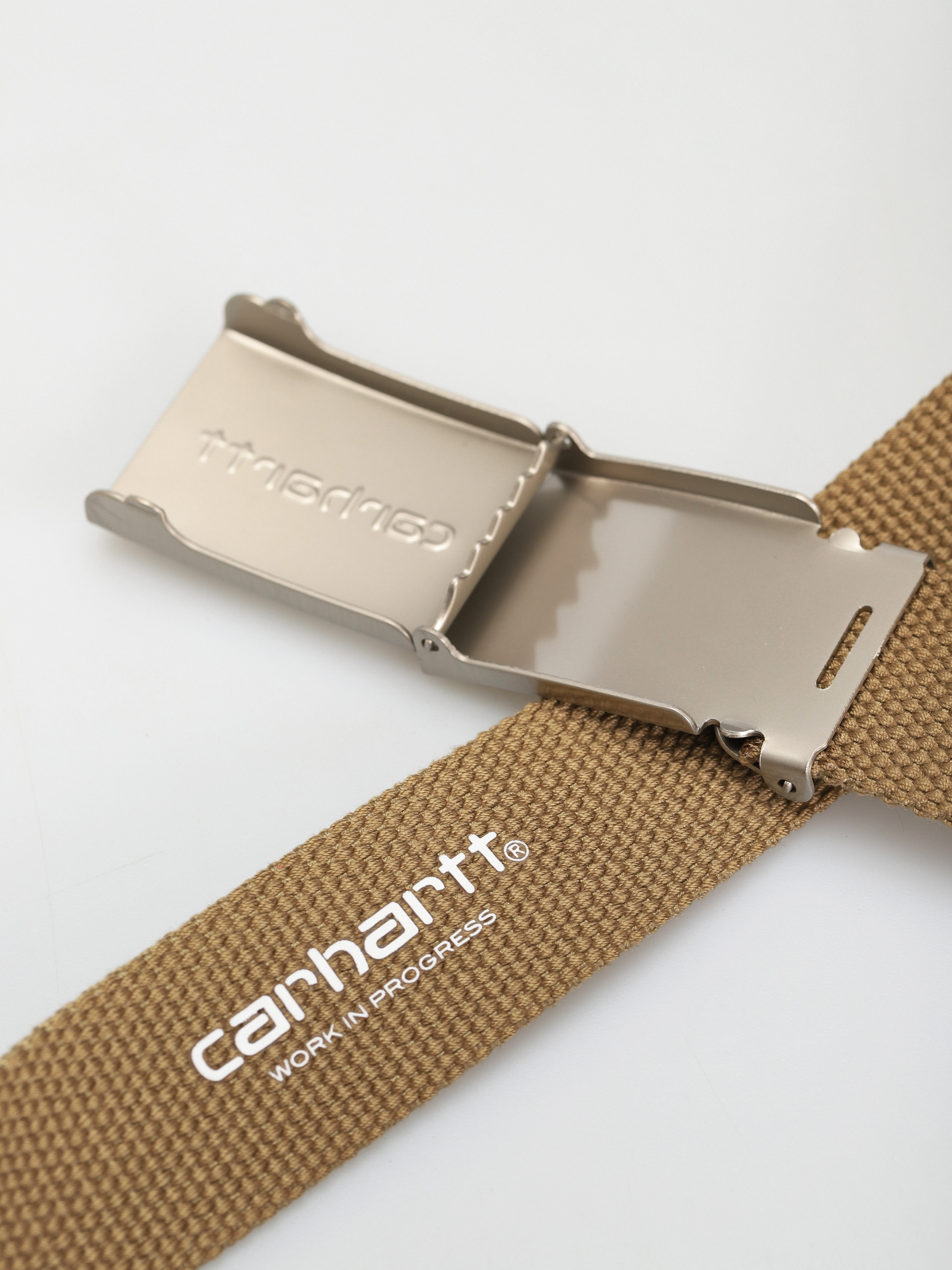 Carhartt WIP Колан Clip Belt Chrome (leather)
