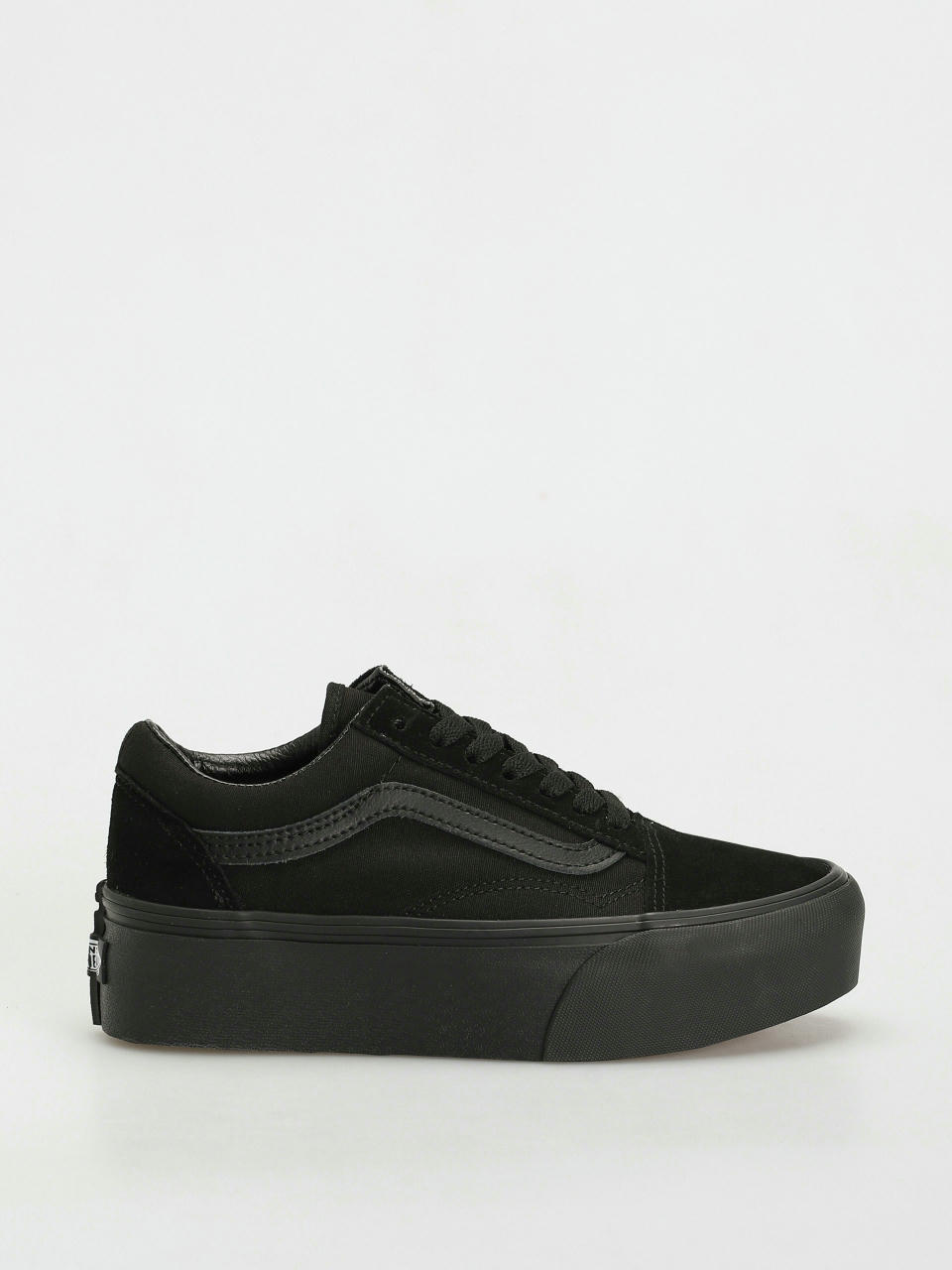 Vans Обувки Old Skool Stackform (suede/canvas black/black)