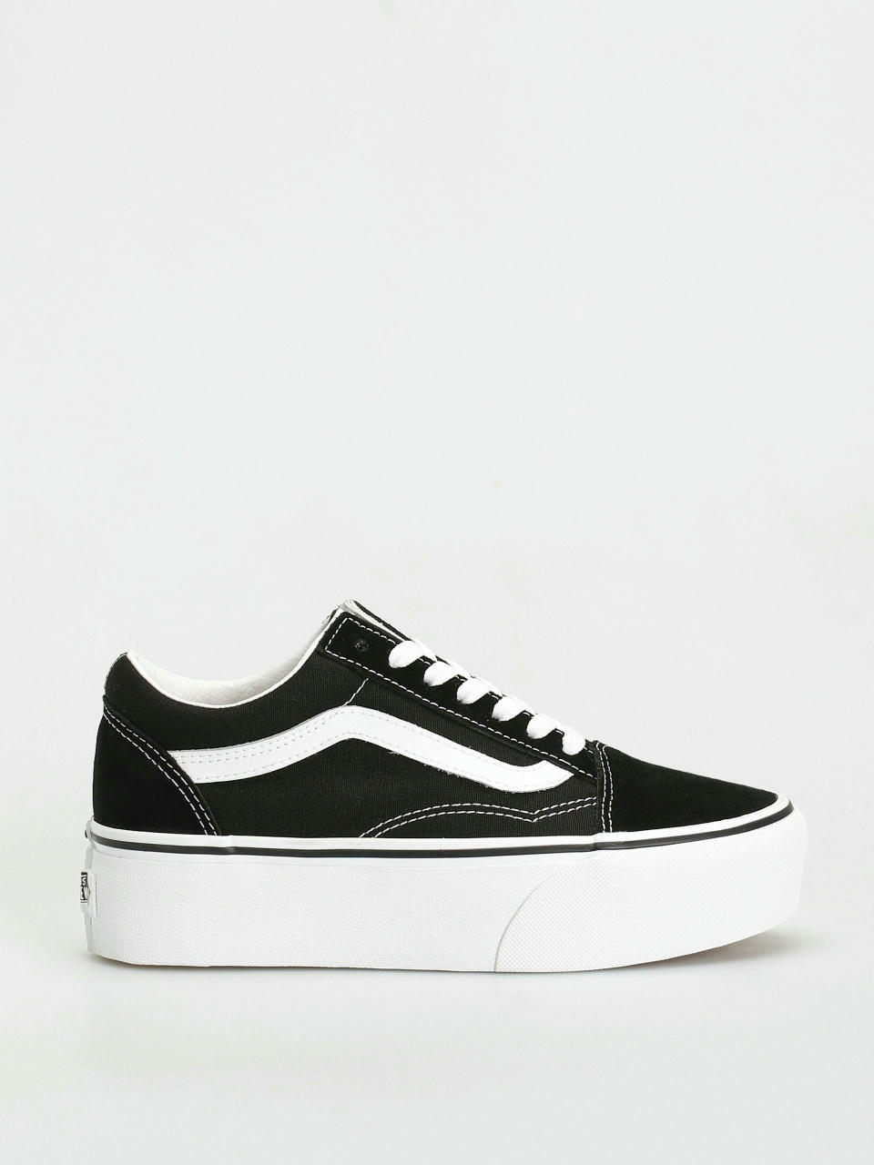 Vans Обувки Old Skool Stackform (suede/canvas black/true white)