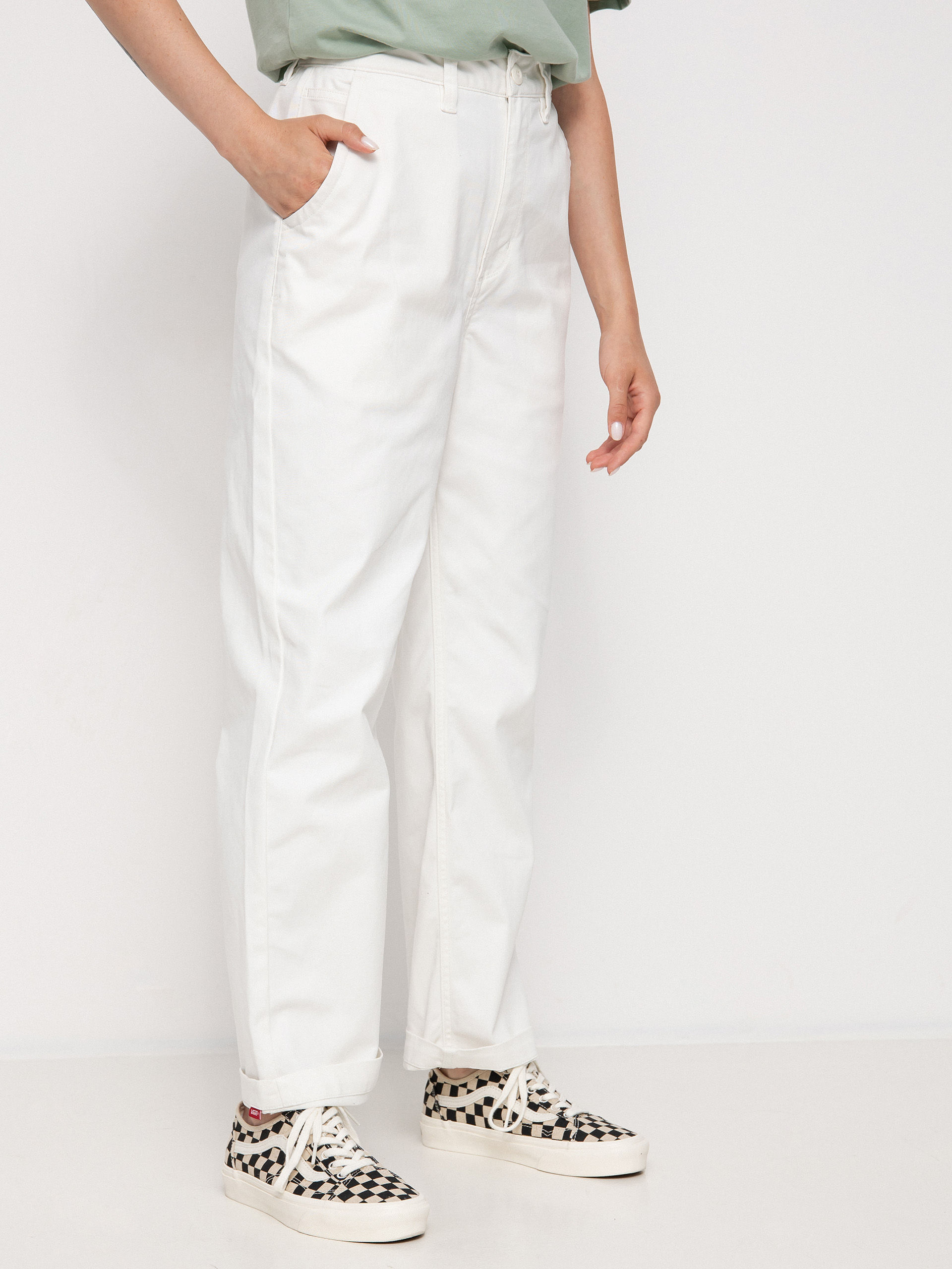 Vans Панталони Authentic Chino Wmn (authentic marshmallow)