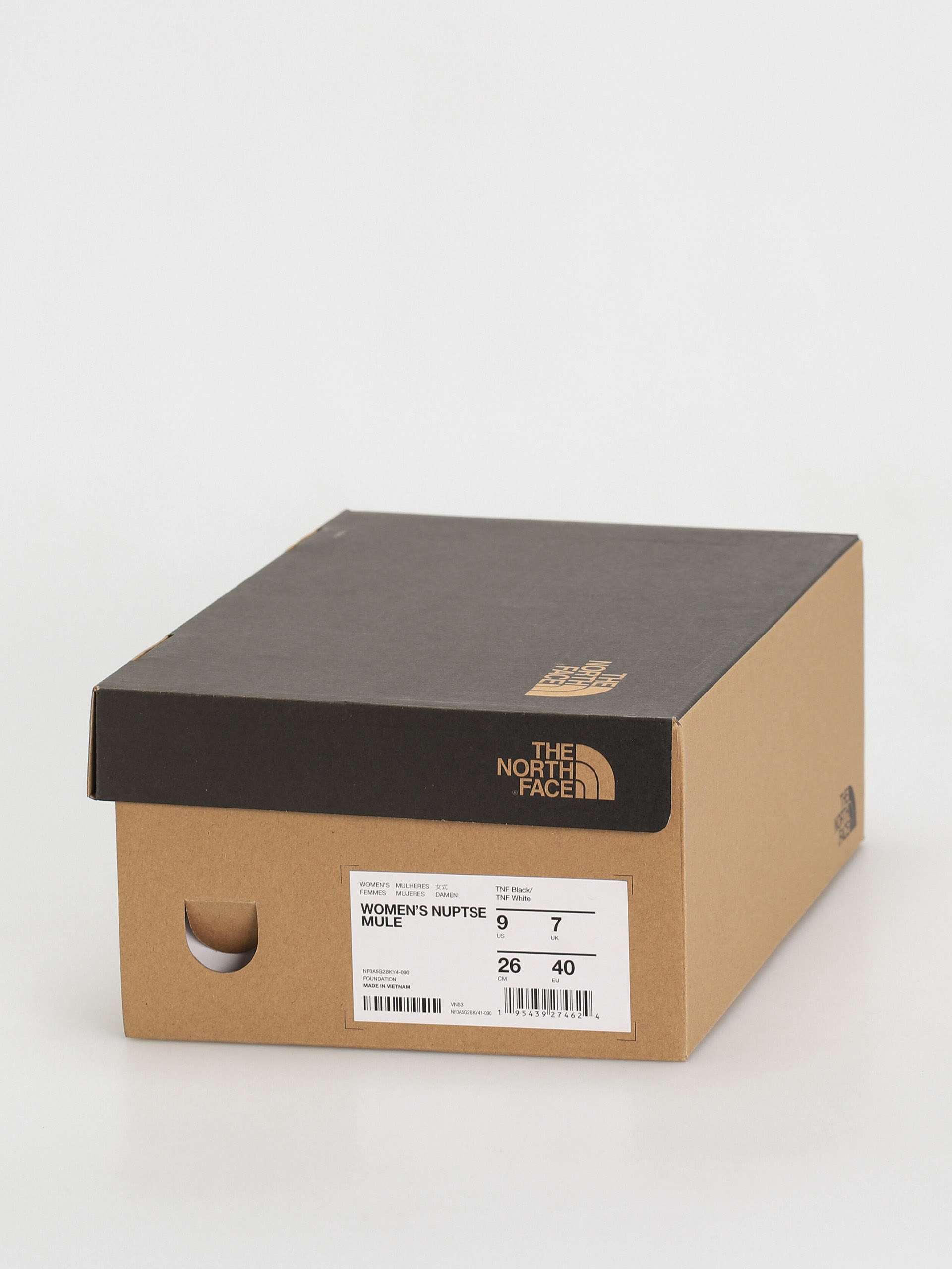 The North Face Обувки Nuptse Mule Wmn (tnf black/tnf white)