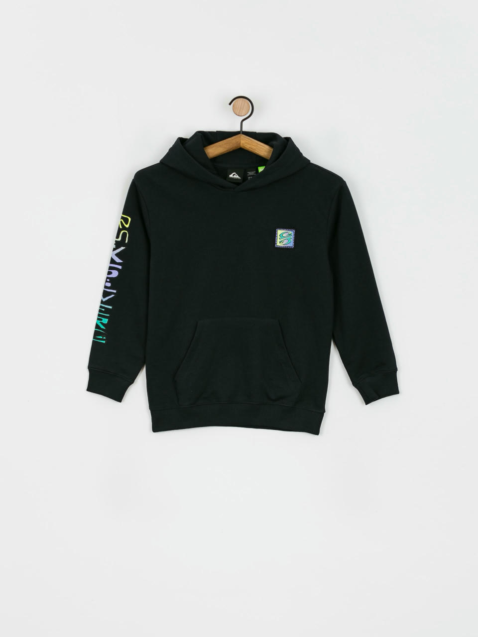 Quiksilver Суитшърт с качулка Radical Times HD JR (black)