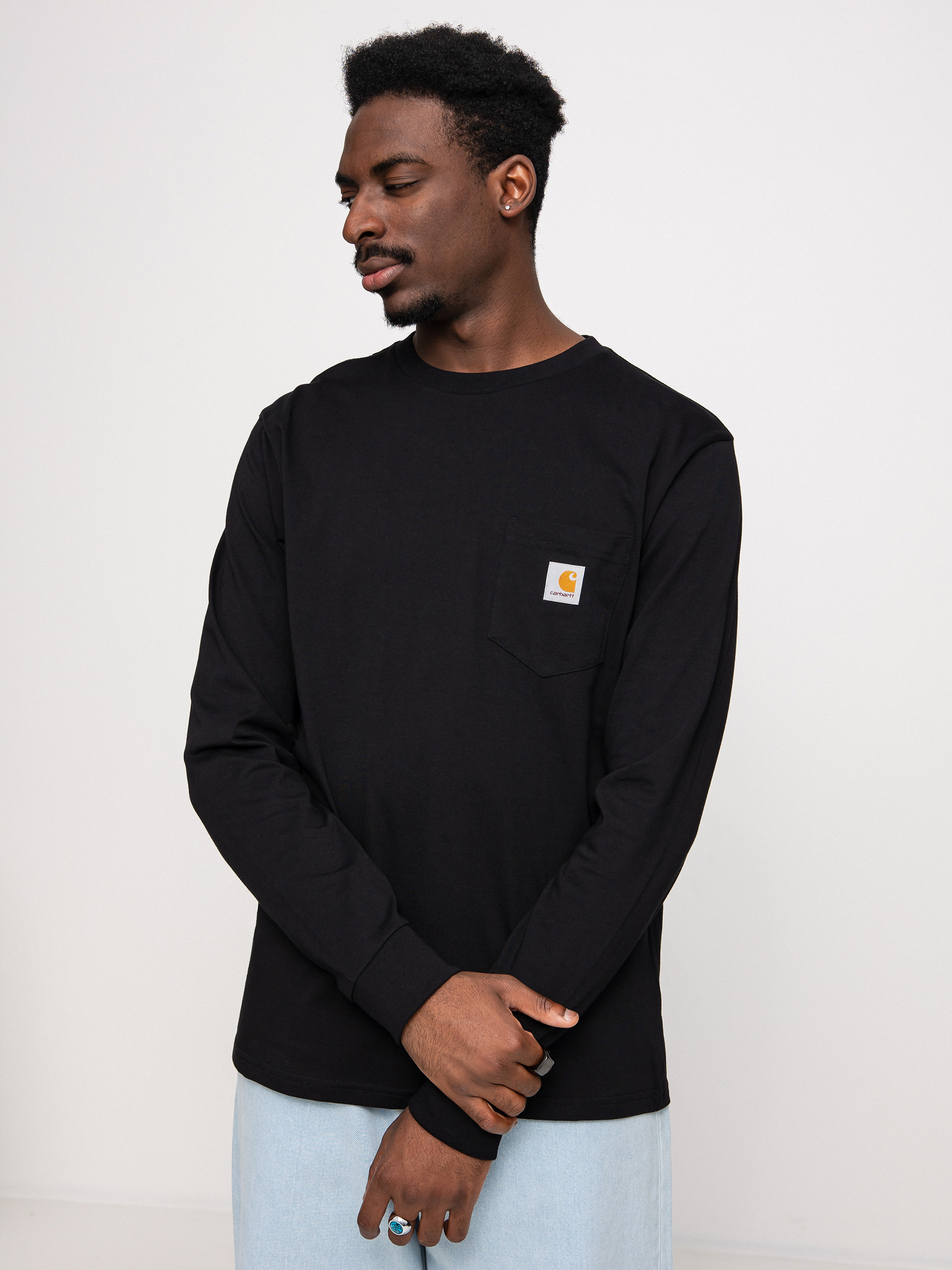 Carhartt WIP u0411u043bu0443u0437u0438 Pocket (black)