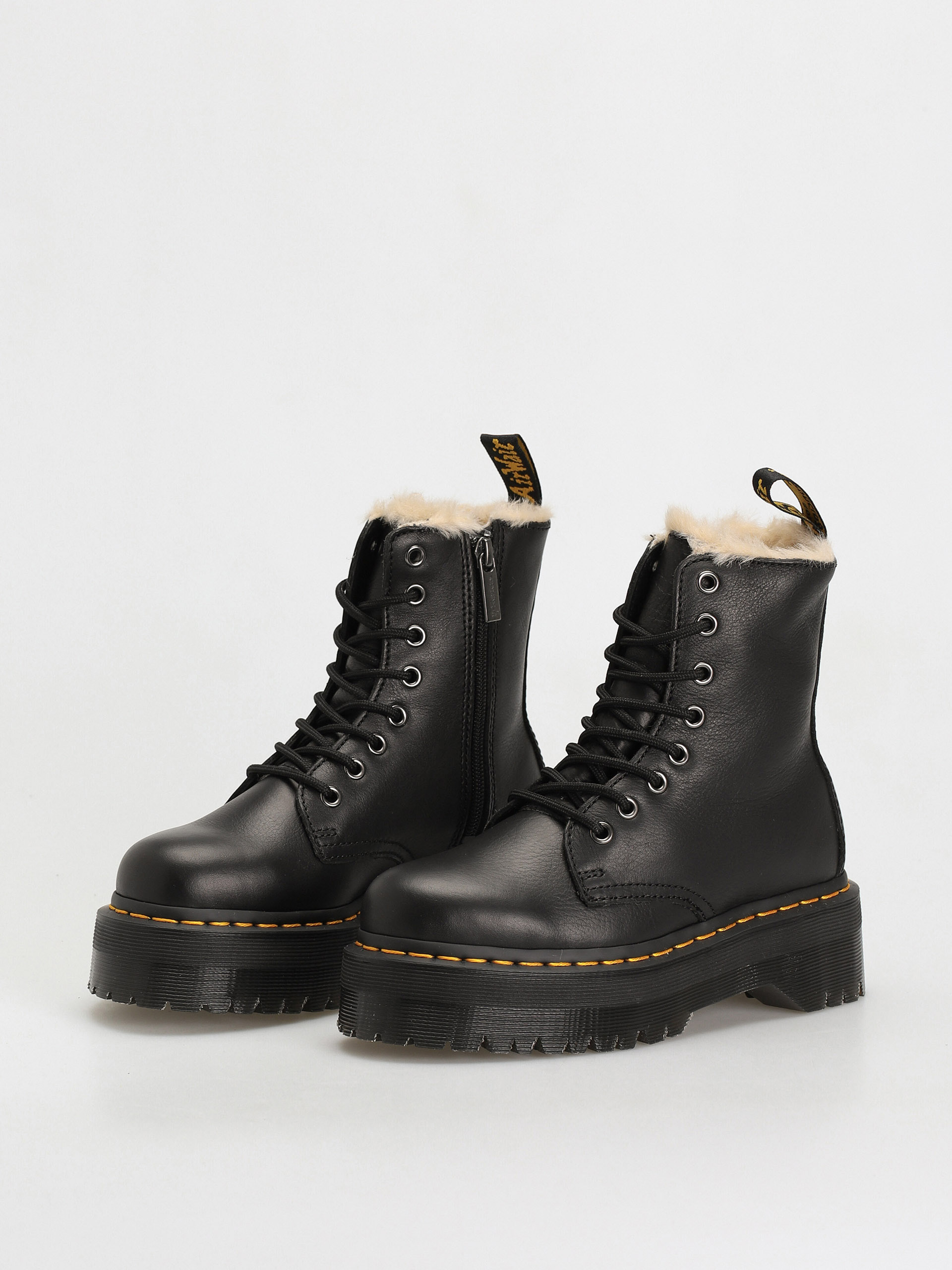 Dr. Martens Обувки Jadon FL Wmn (black pisa natural em toby 900g)