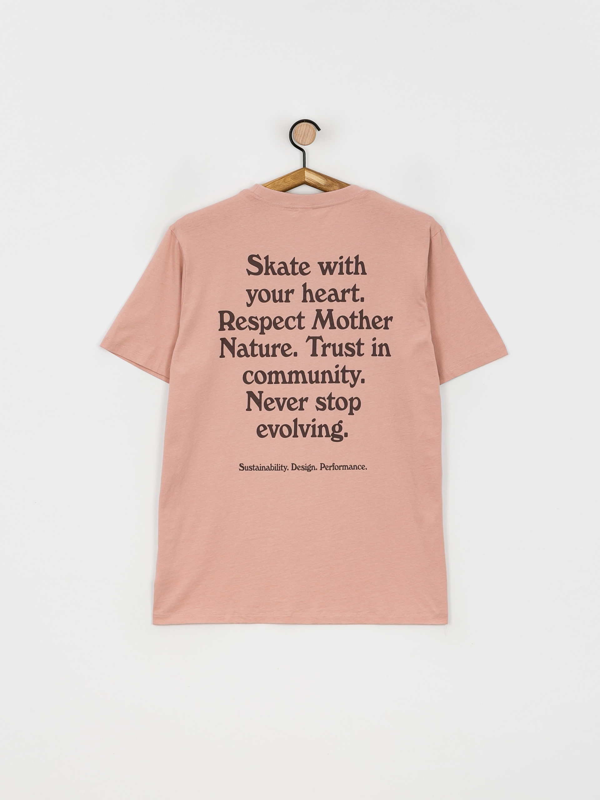 Тениска Cariuma Skate with your Heart (rose)