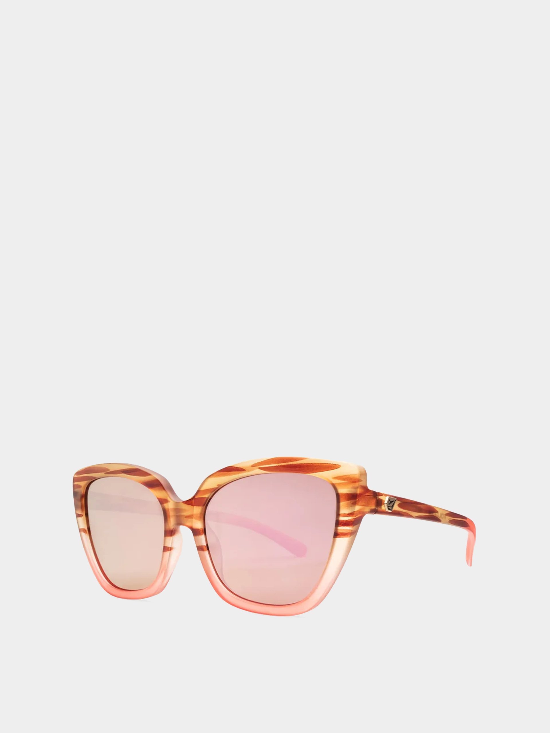 Слънчеви очила Volcom Milli Wmn (gloss punk tort/bronze champagne chrome)