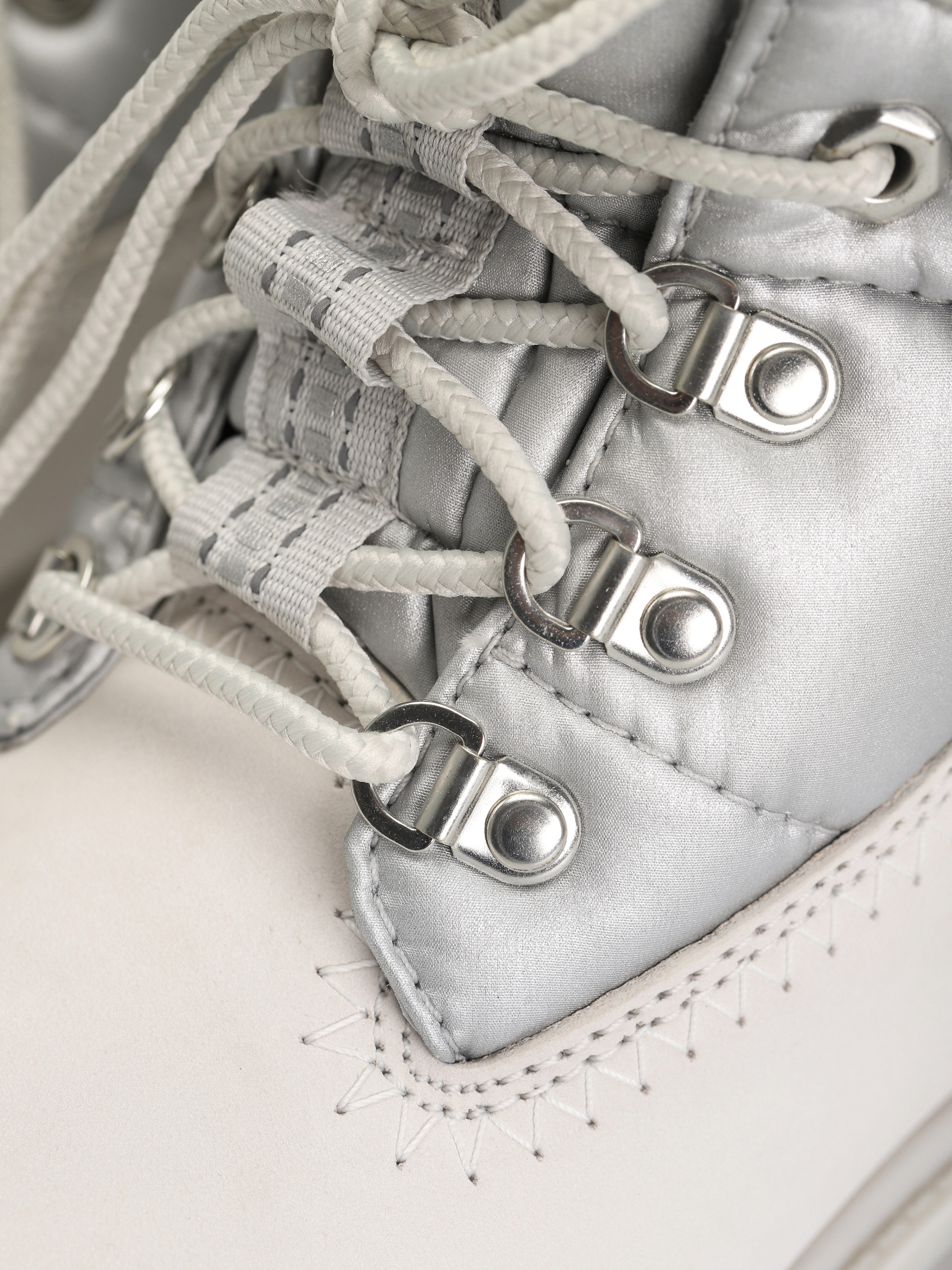 Timberland Обувки 6 Prem Puffer Bt Wp Wmn (white nubuck/silver)