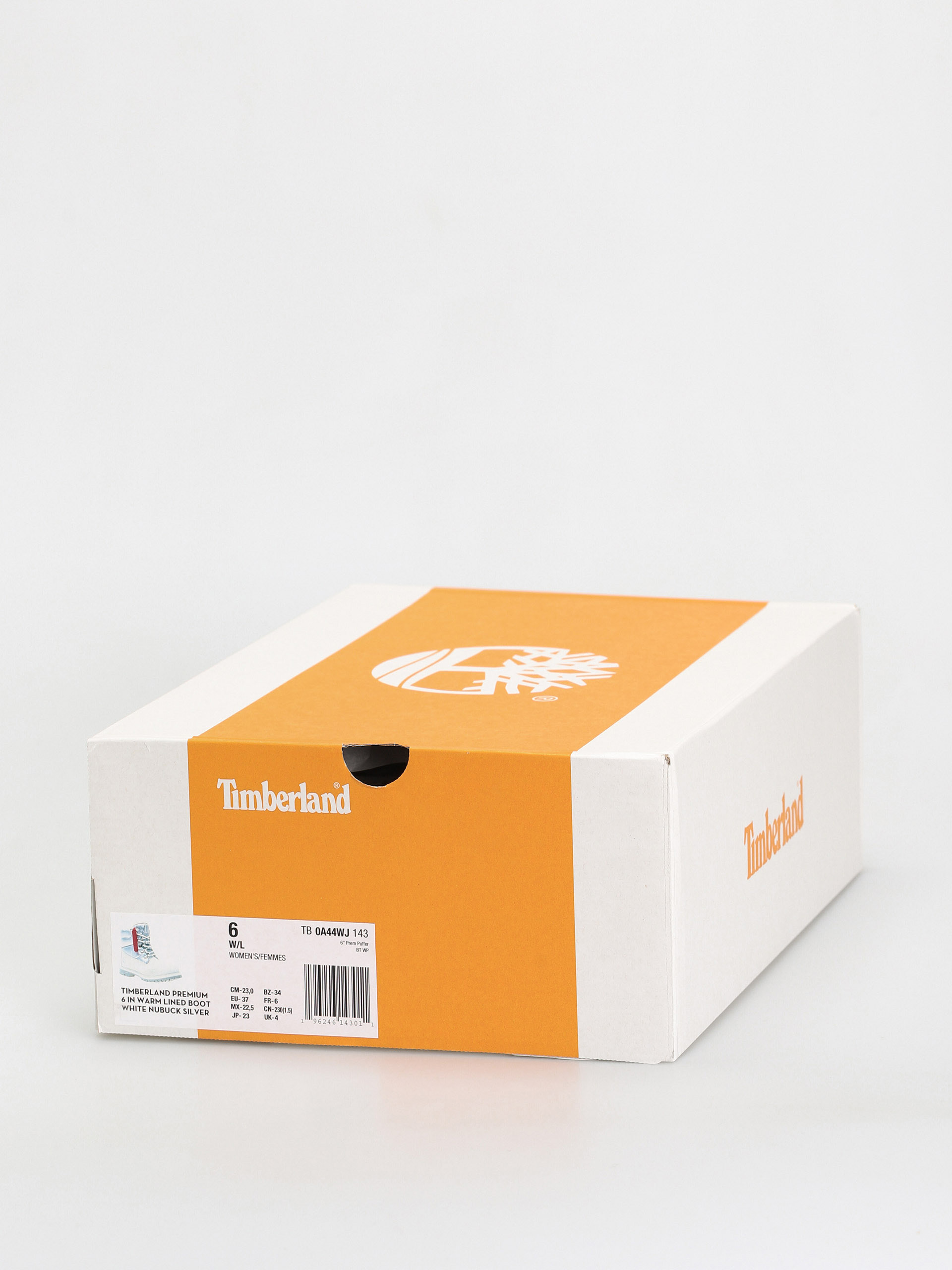 Timberland Обувки 6 Prem Puffer Bt Wp Wmn (white nubuck/silver)