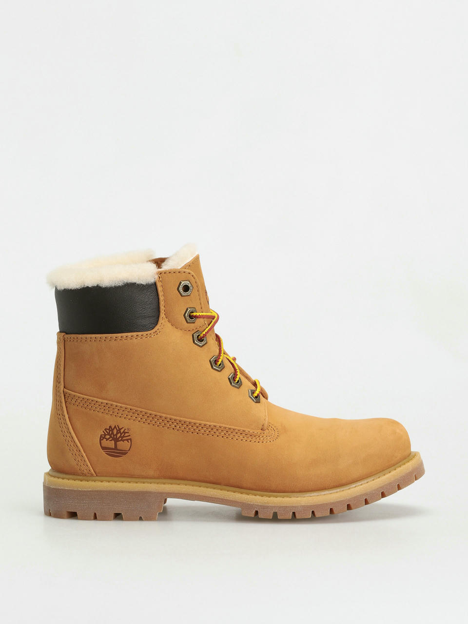 Timberland Обувки 6In Premium Shearling Wmn (wheat nubuck)