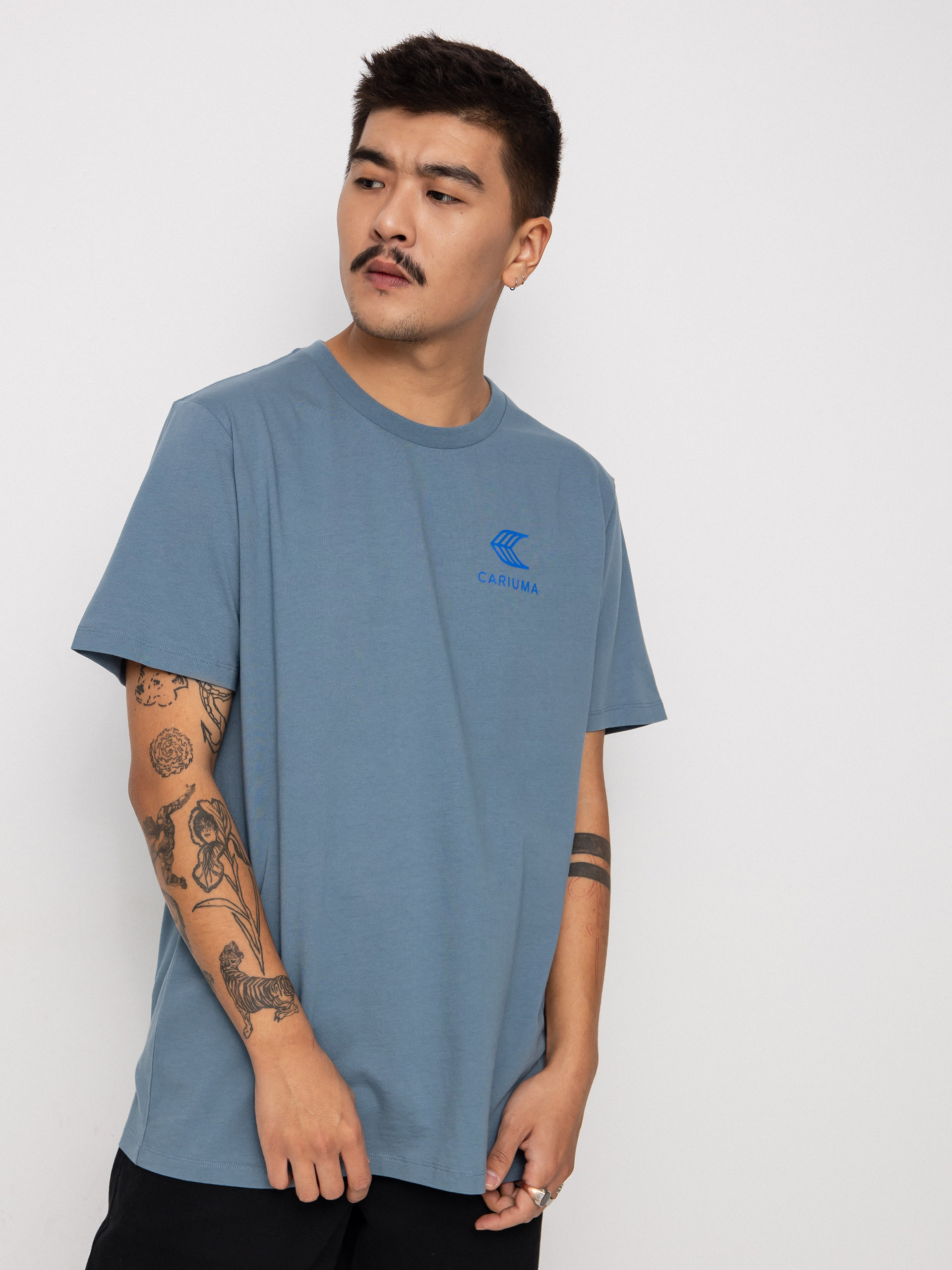 Тениска Cariuma Skate with your Heart (mirage blue)
